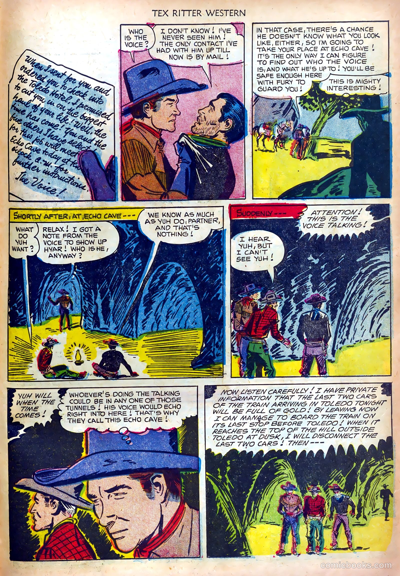 Tex Ritter Western #12 — page 31 of 36