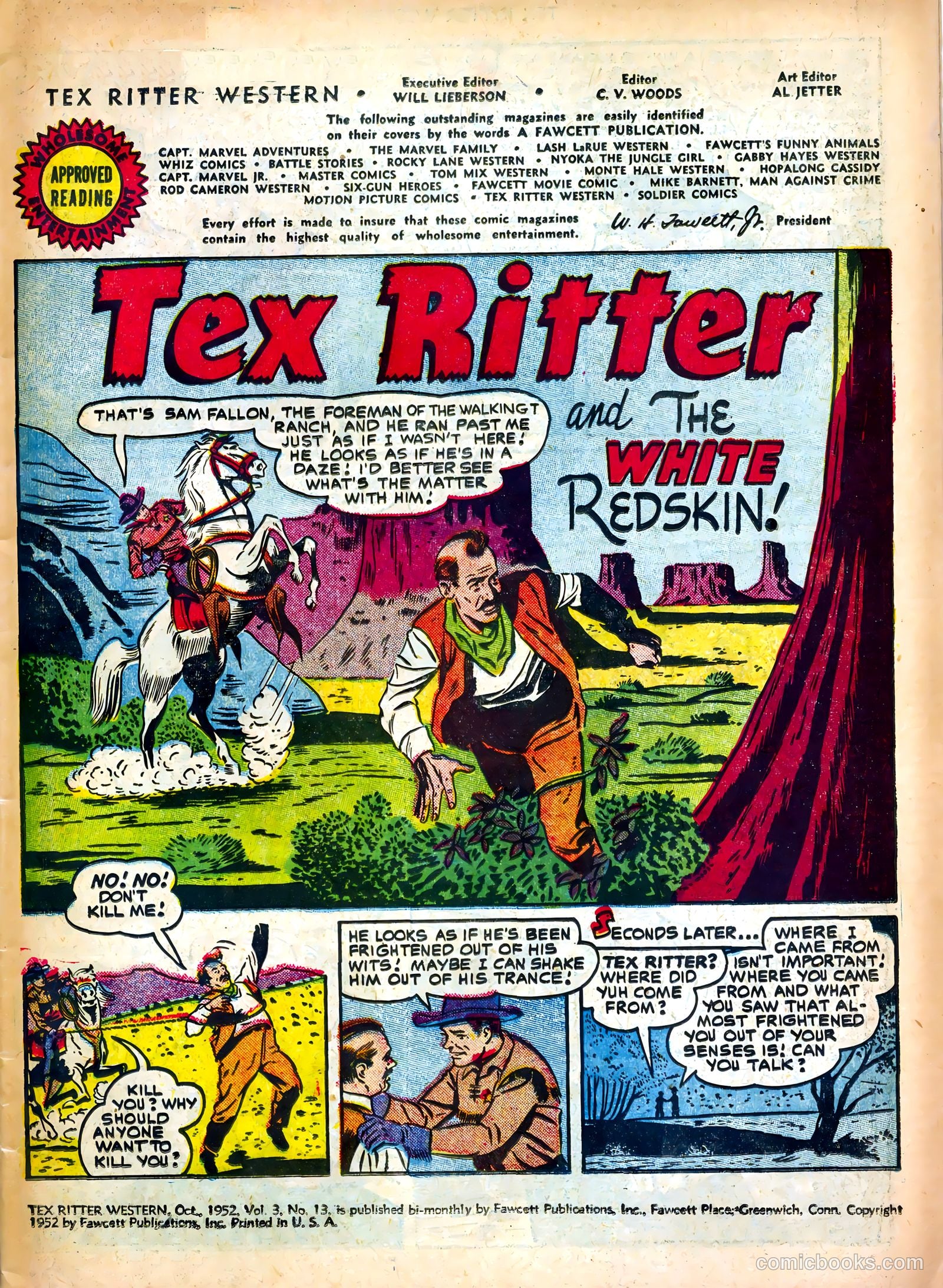 Tex Ritter Western #13 — page 3 of 36