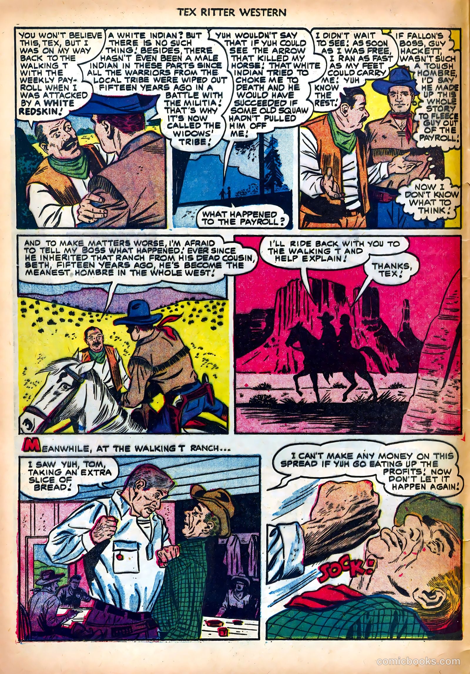 Tex Ritter Western #13 — page 4 of 36