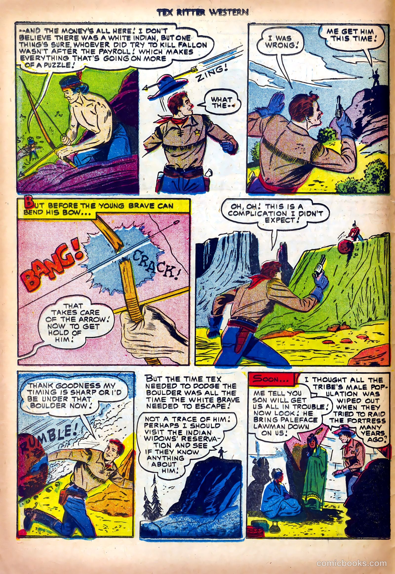 Tex Ritter Western #13 — page 6 of 36