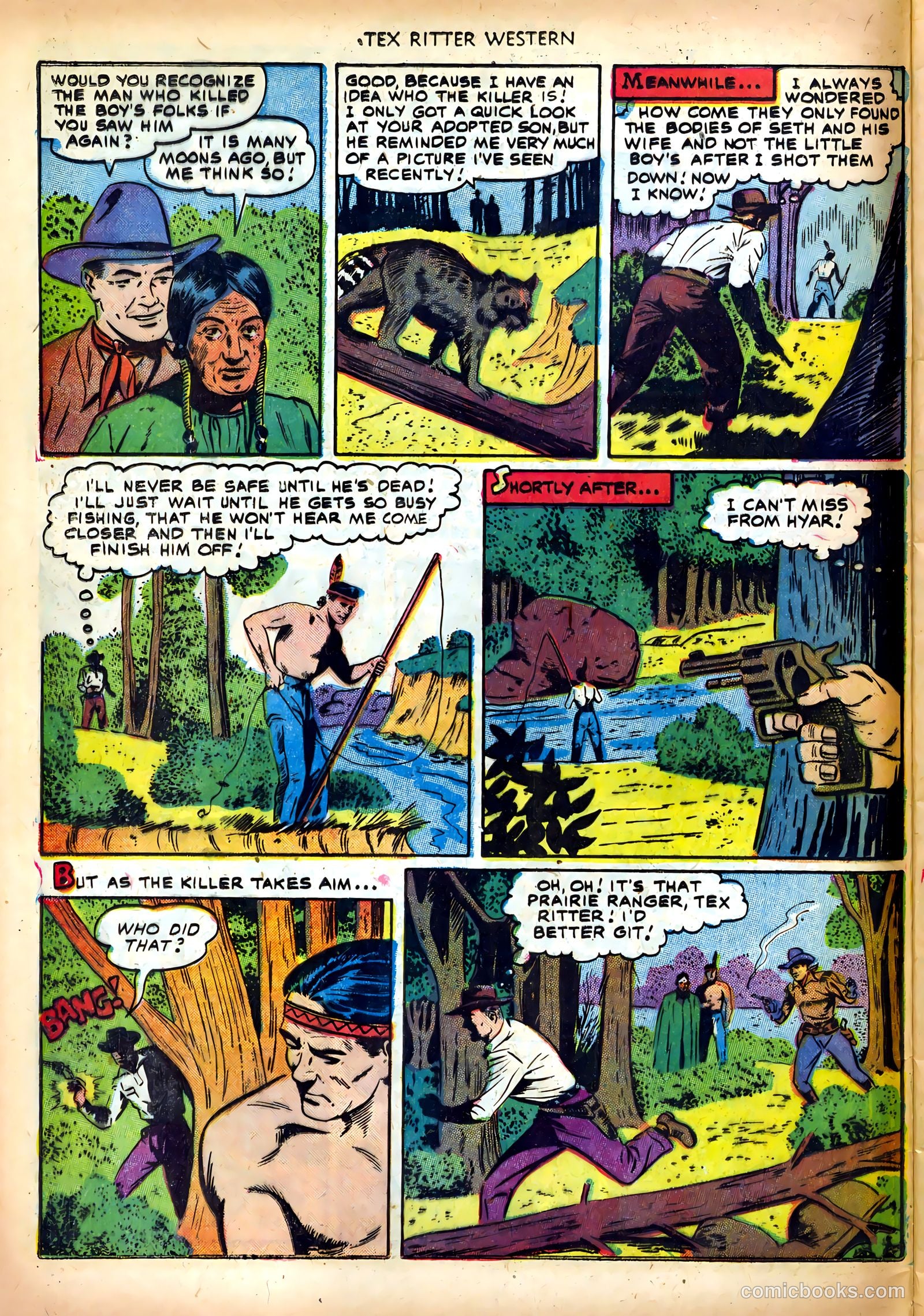 Tex Ritter Western #13 — page 8 of 36