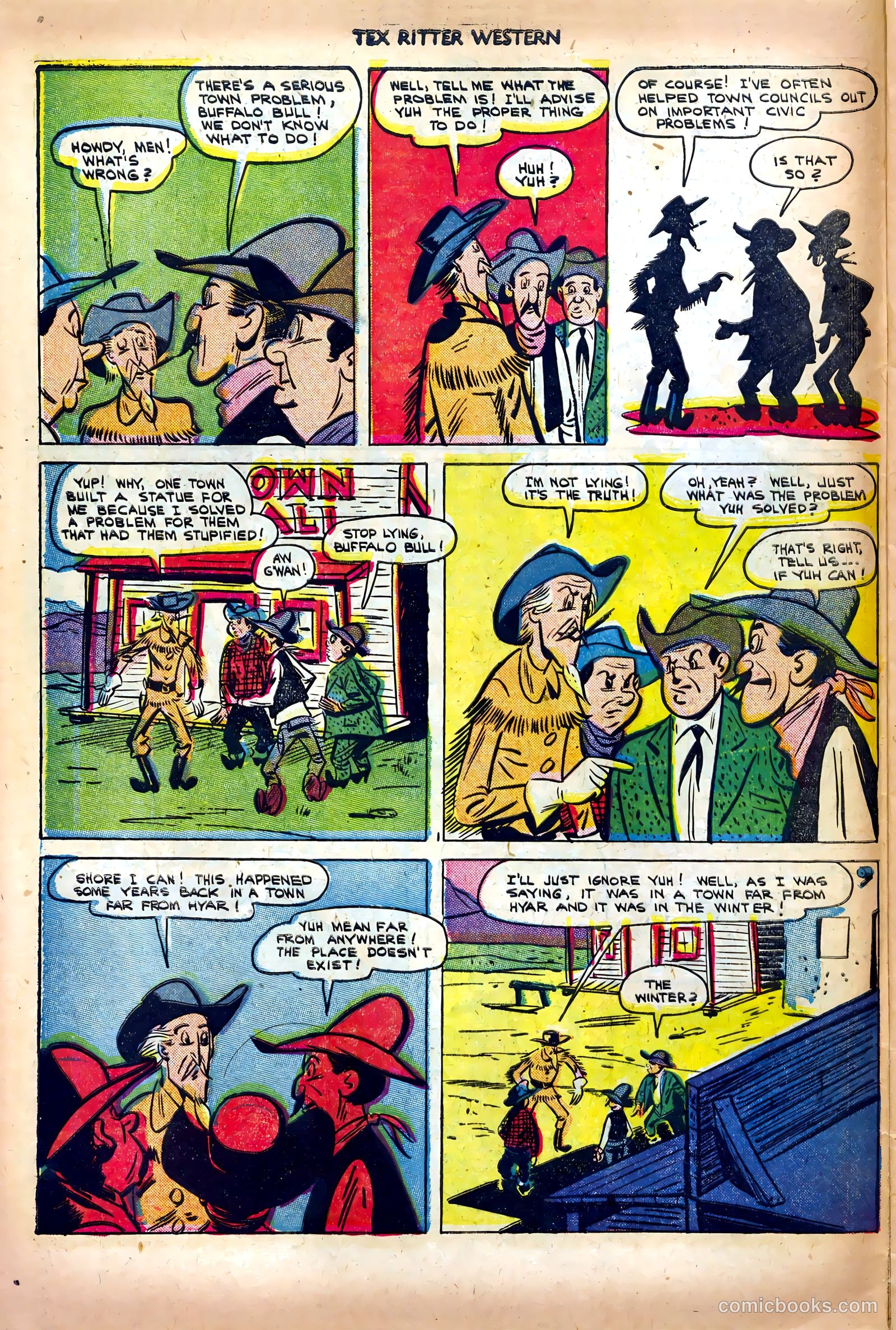 Tex Ritter Western #13 — page 14 of 36