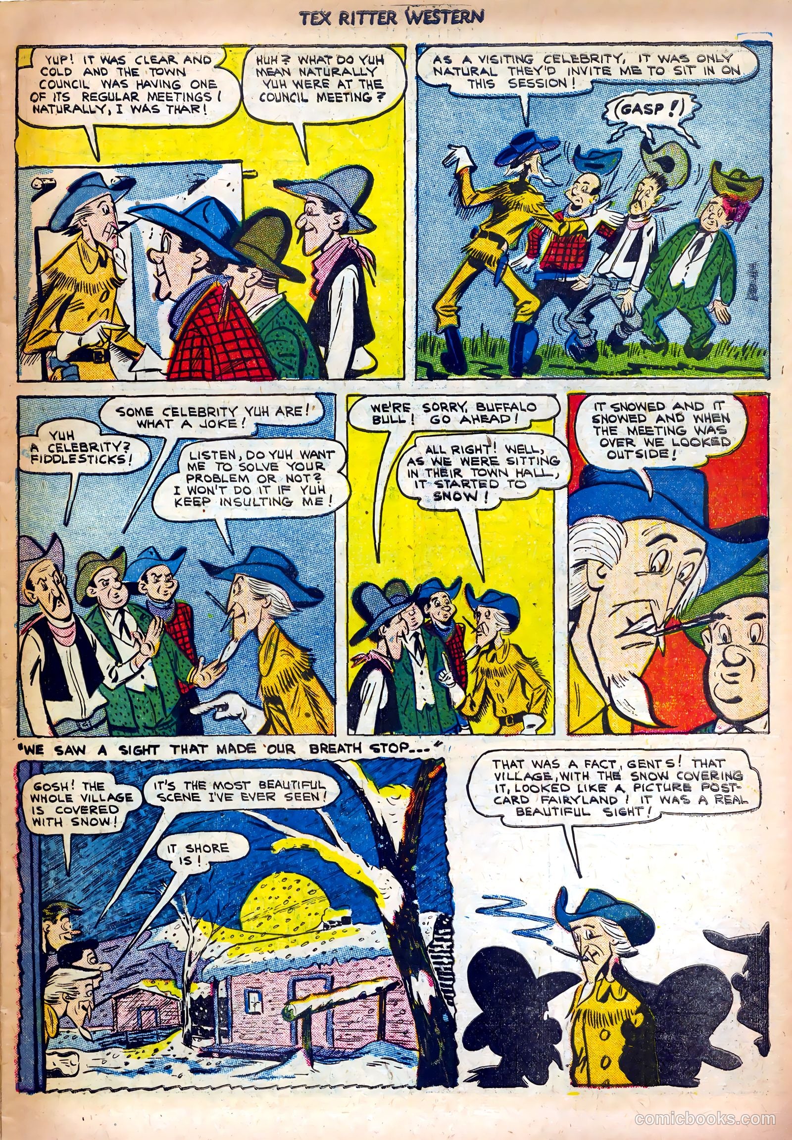 Tex Ritter Western #13 — page 15 of 36