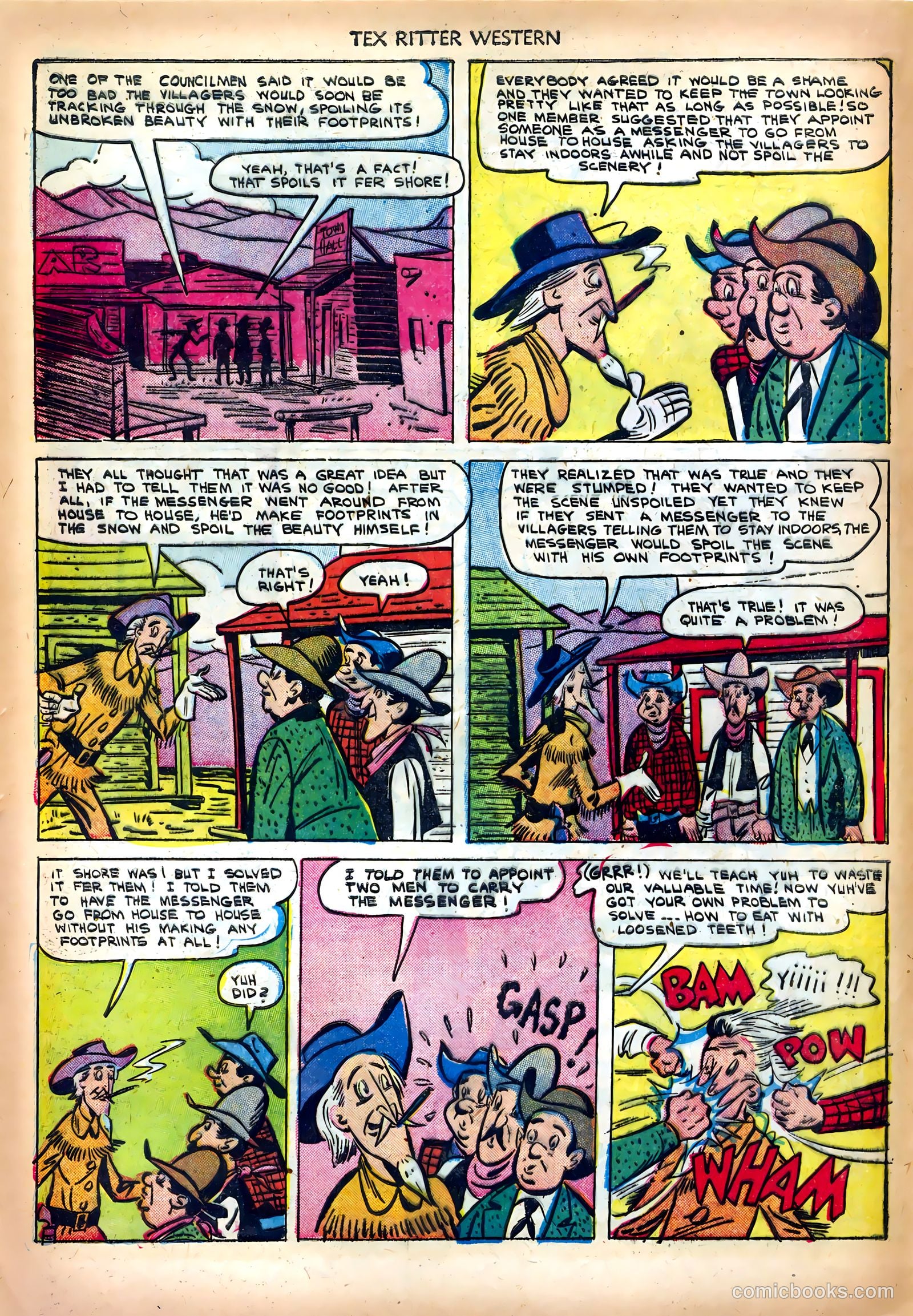 Tex Ritter Western #13 — page 16 of 36
