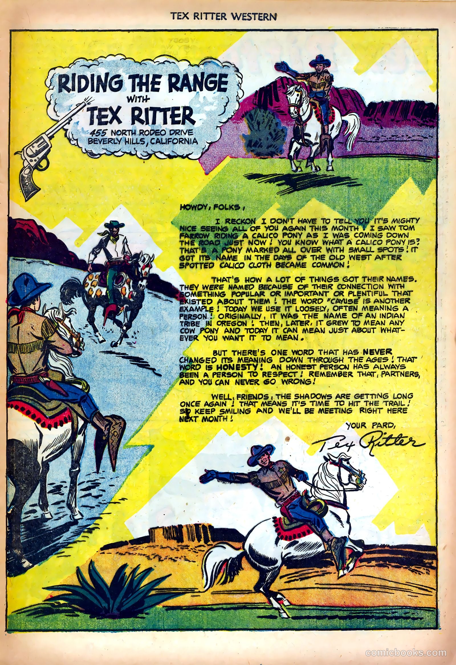 Tex Ritter Western #13 — page 17 of 36