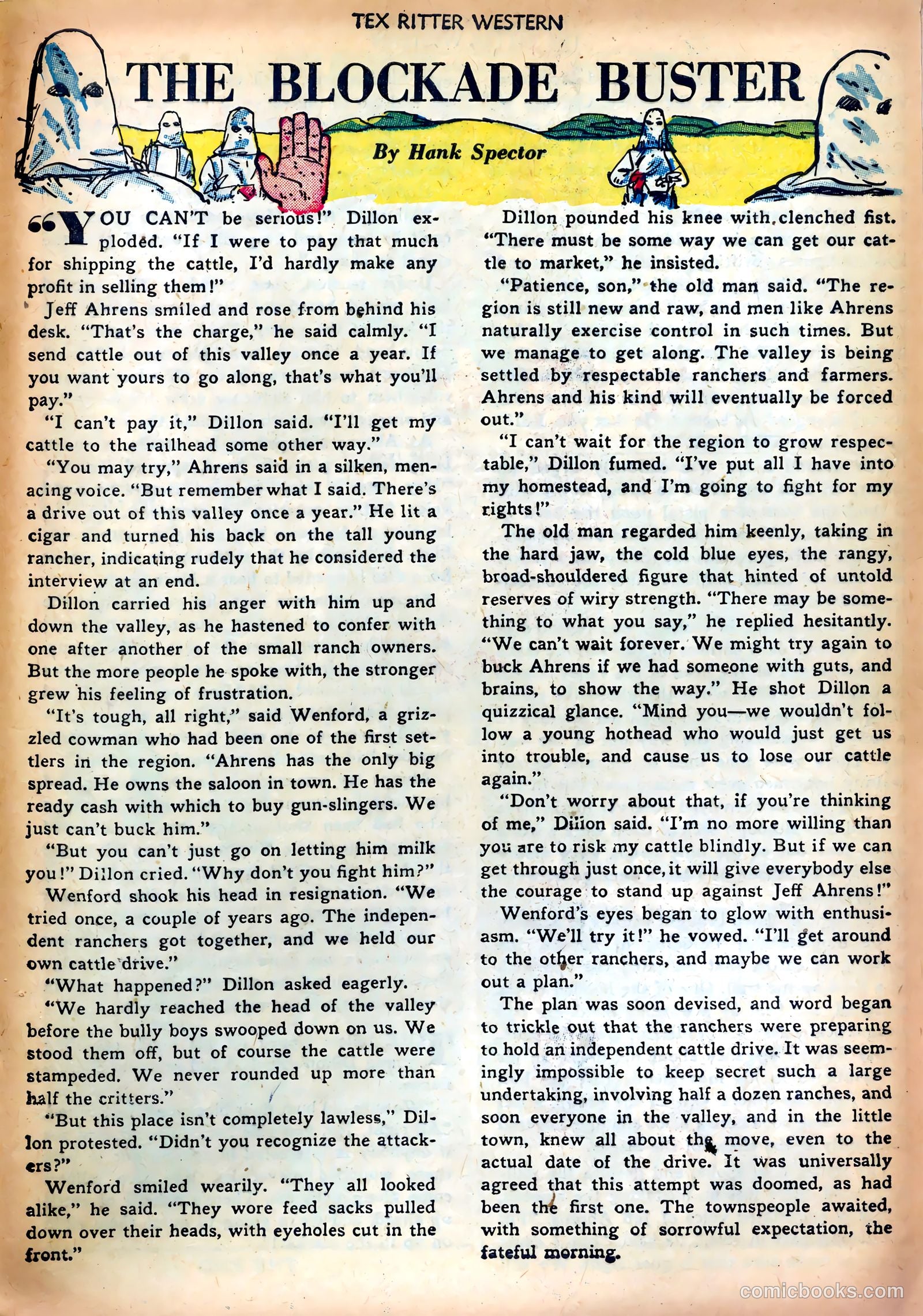 Tex Ritter Western #13 — page 25 of 36