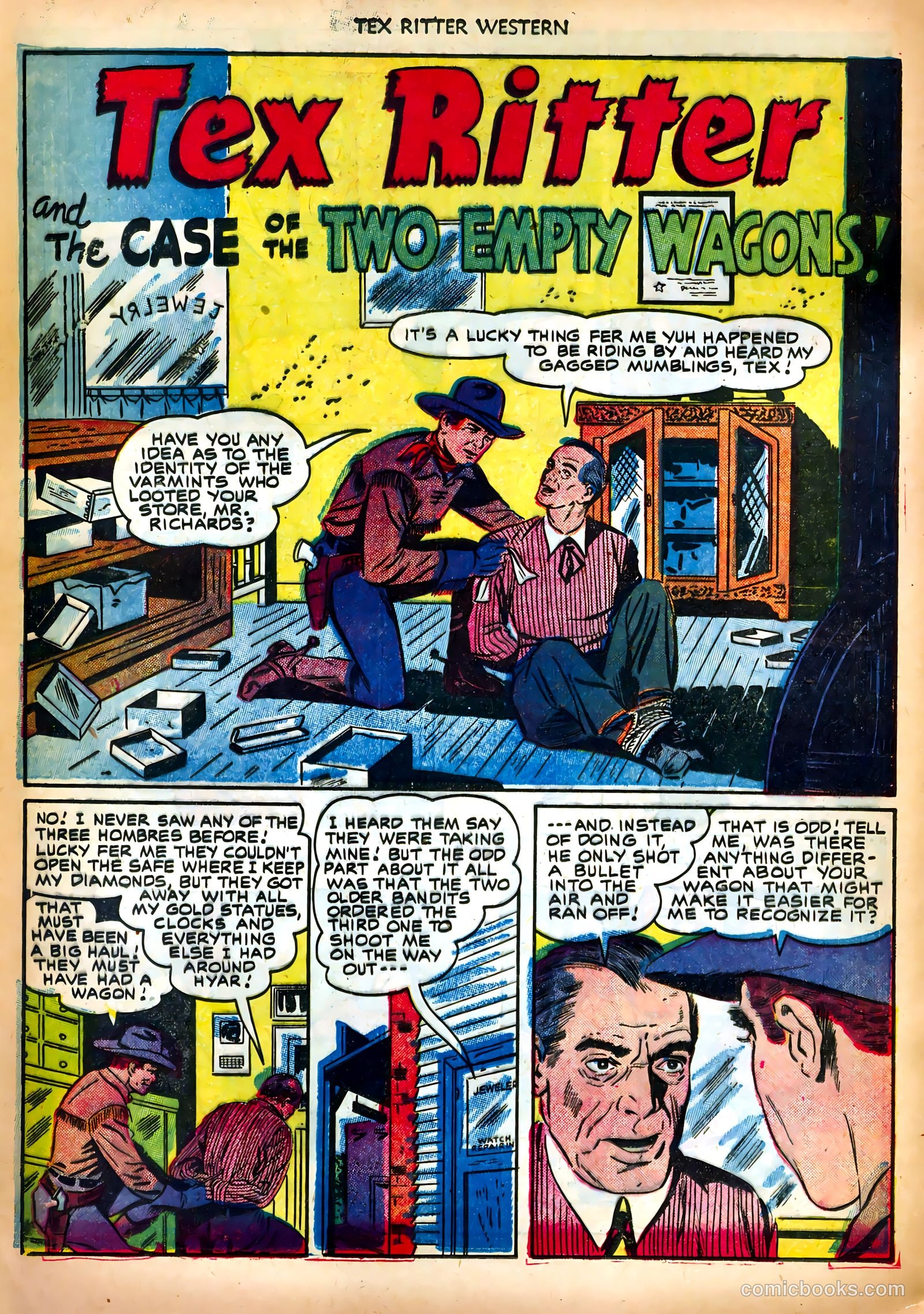Tex Ritter Western #13 — page 28 of 36