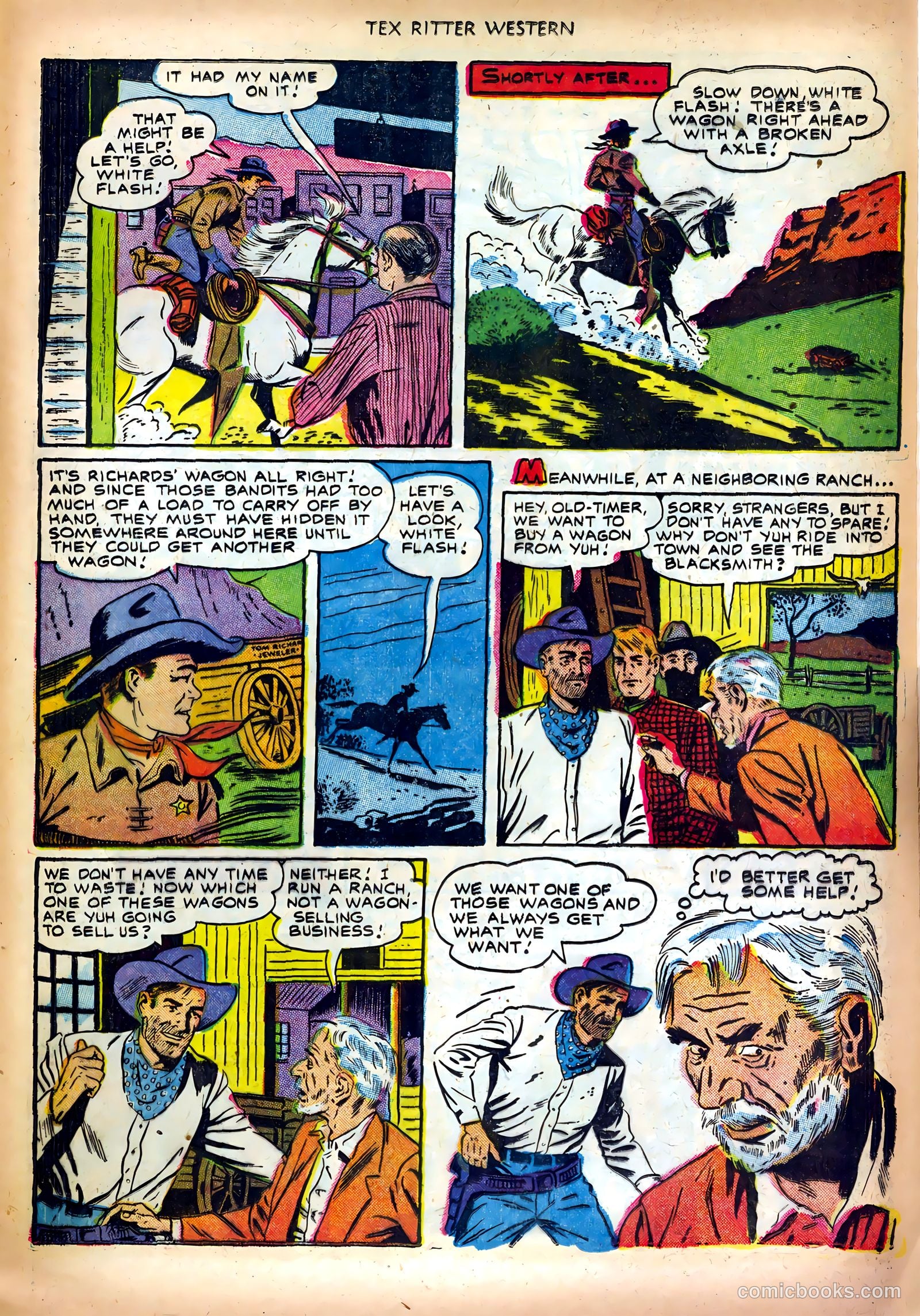Tex Ritter Western #13 — page 29 of 36