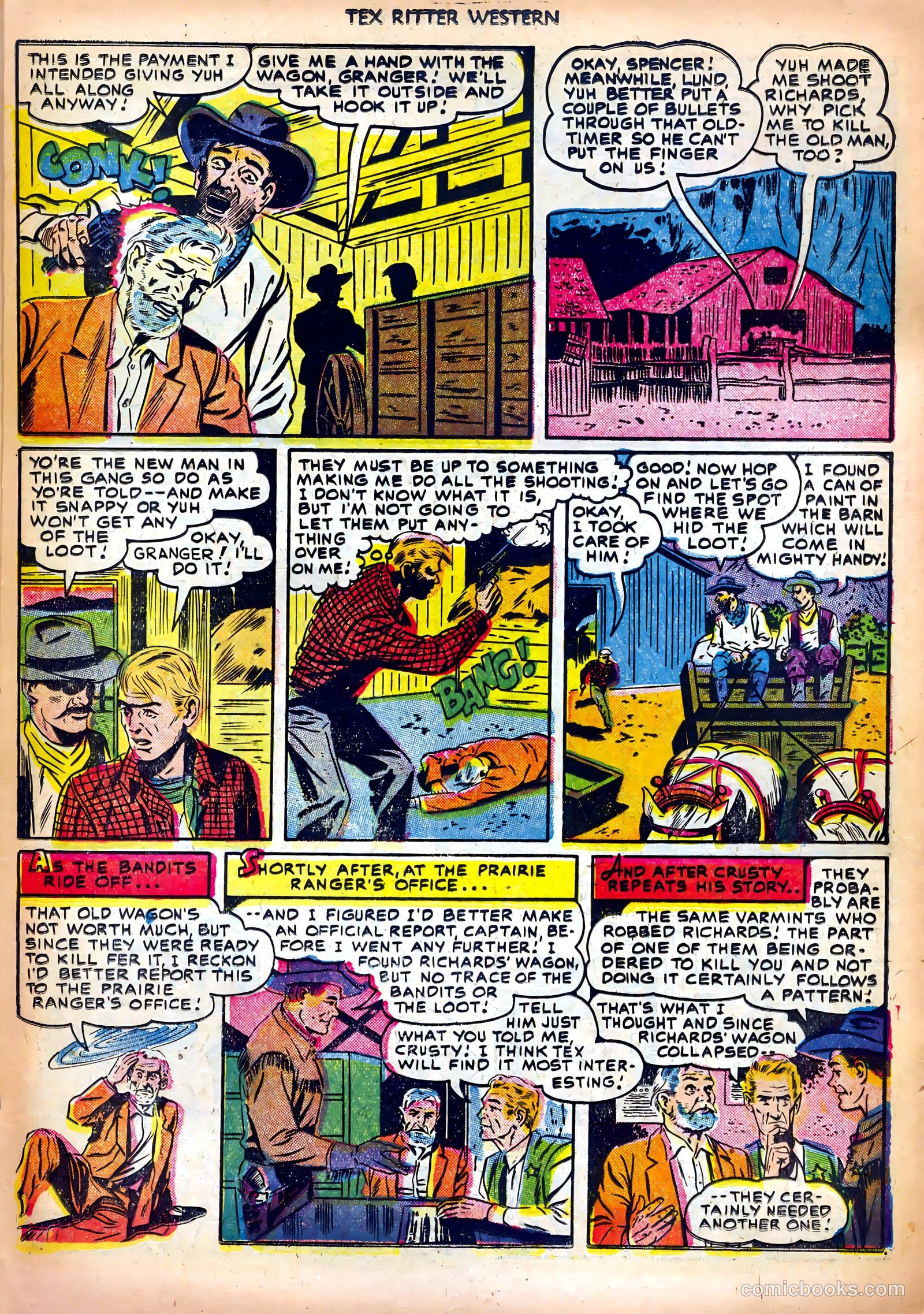Tex Ritter Western #13 — page 30 of 36