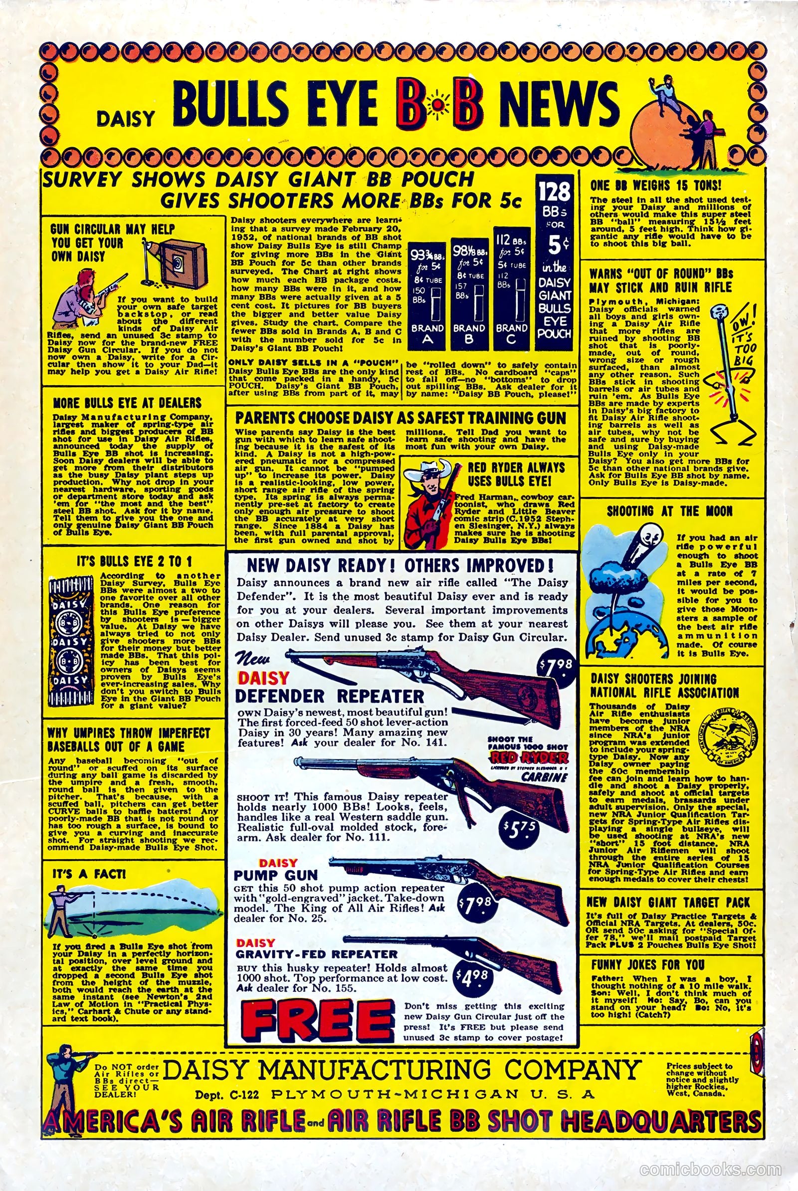 Tex Ritter Western #13 — page 36 of 36