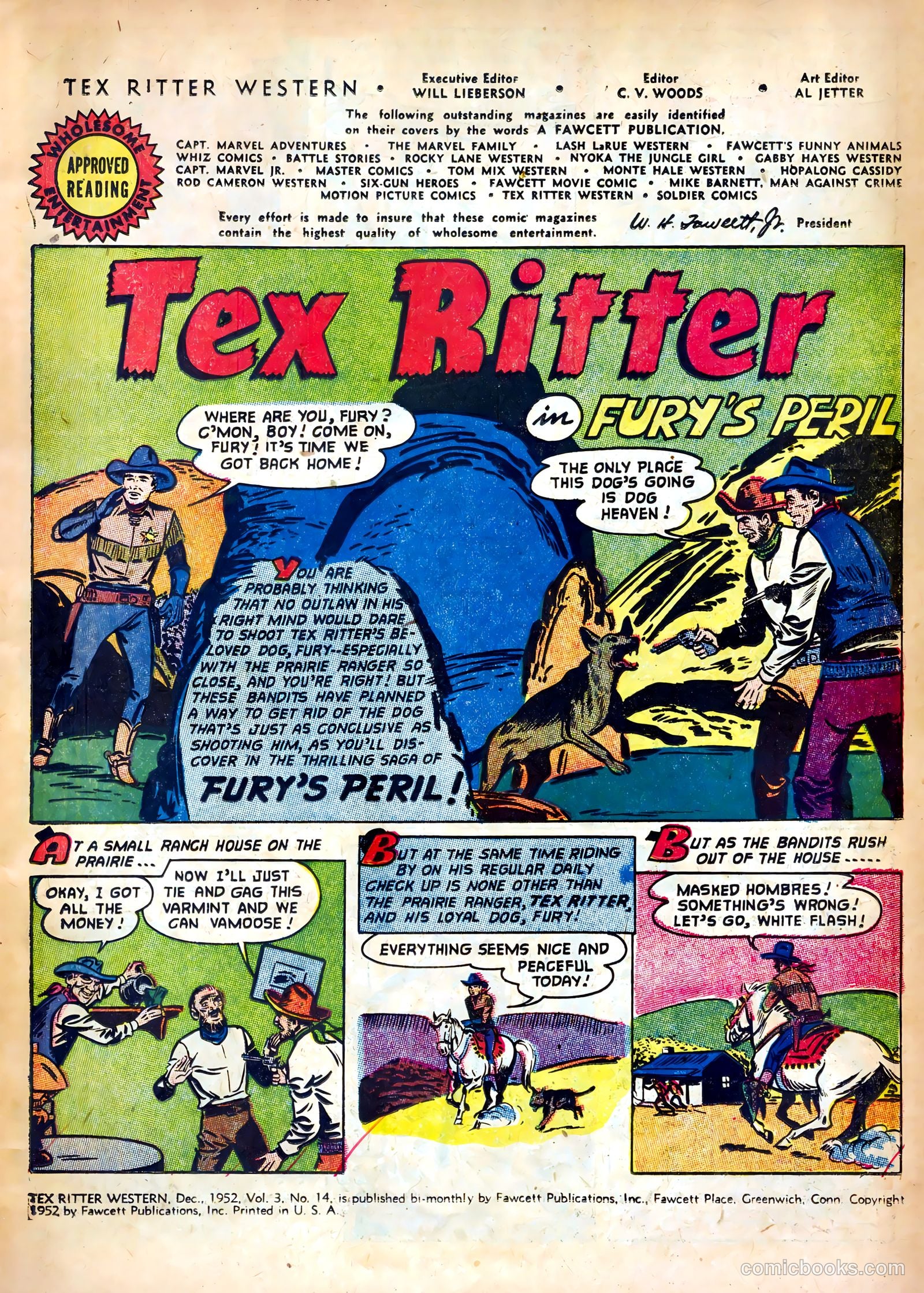 Tex Ritter Western #14 — page 3 of 36