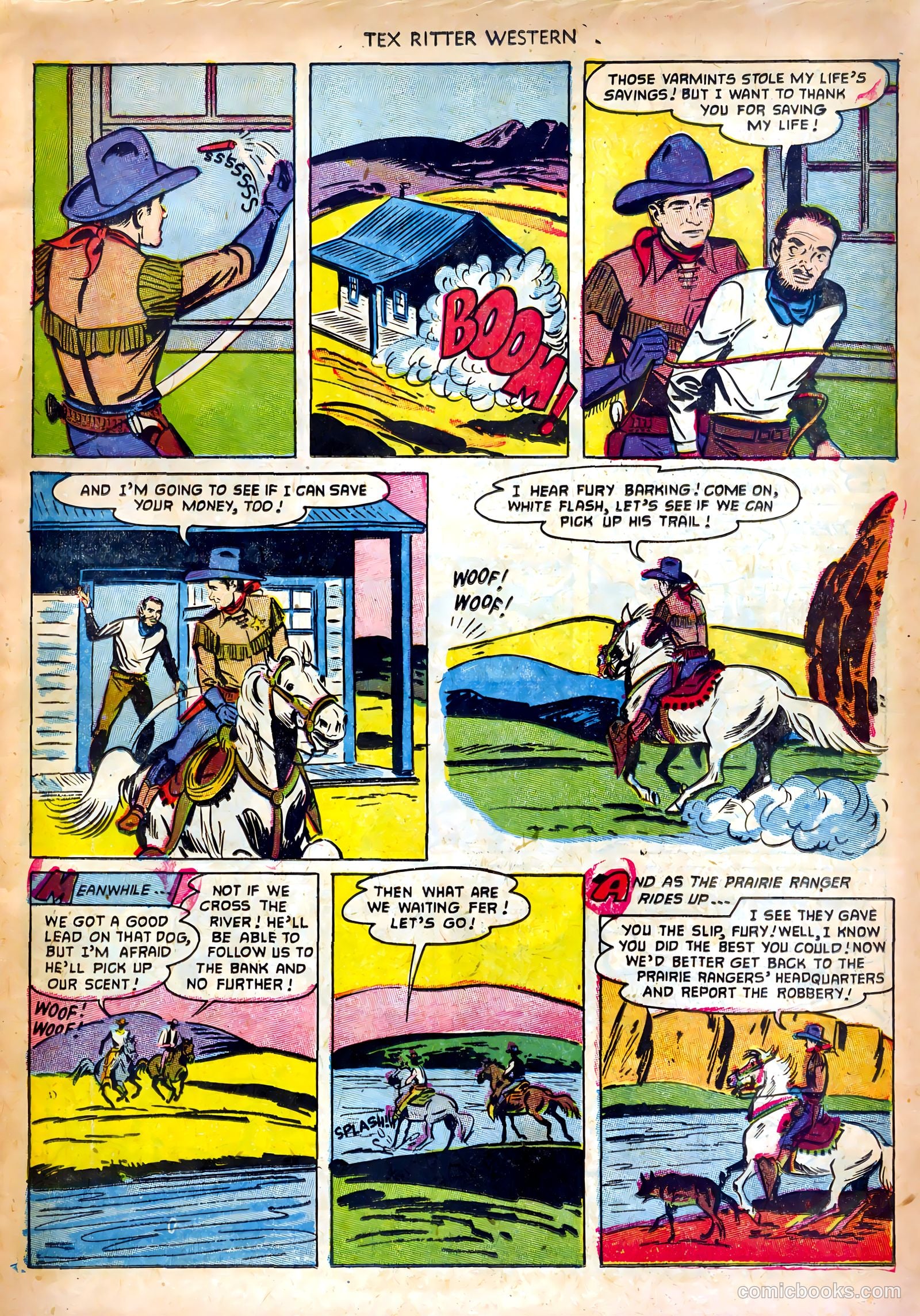 Tex Ritter Western #14 — page 5 of 36