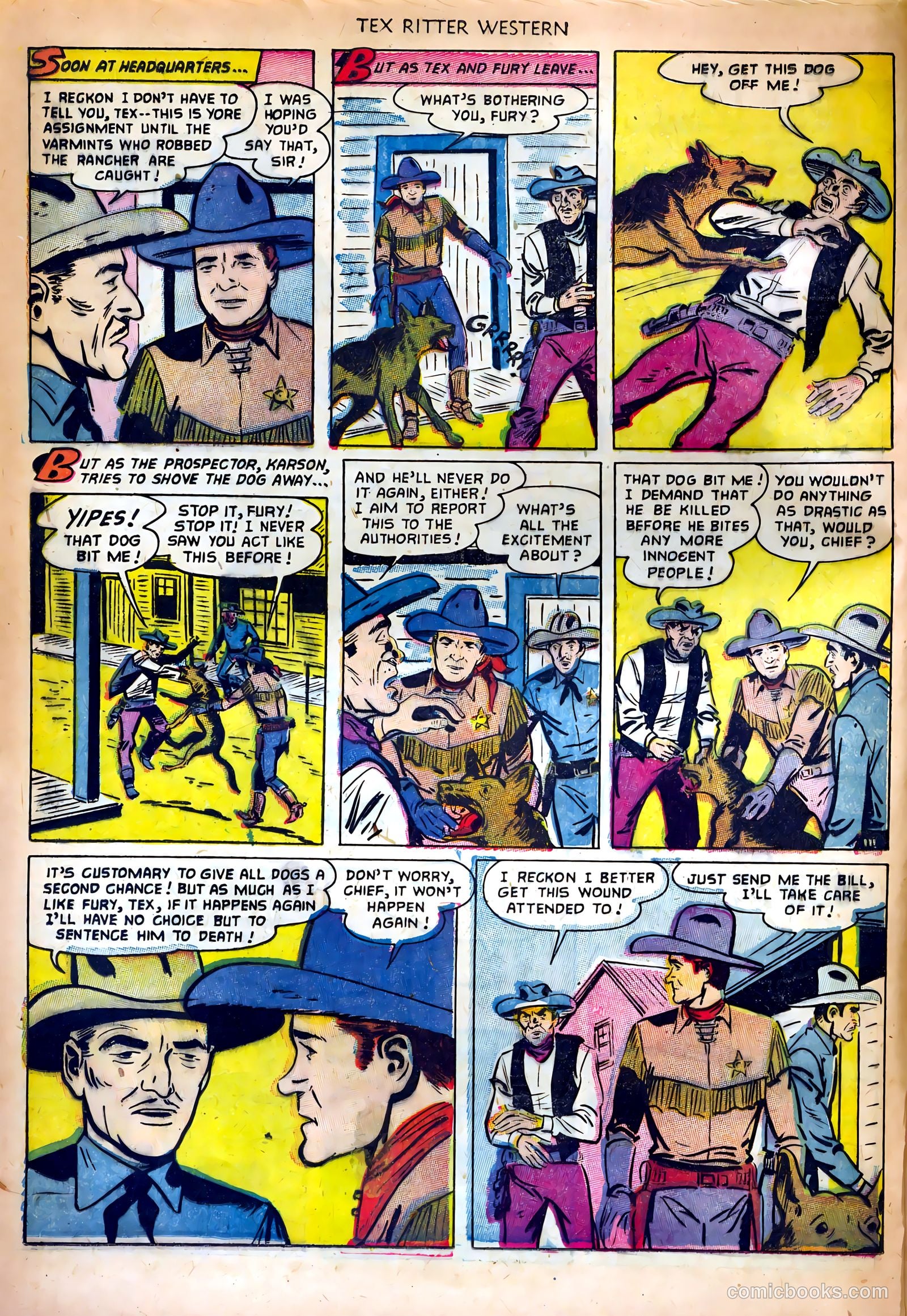 Tex Ritter Western #14 — page 6 of 36
