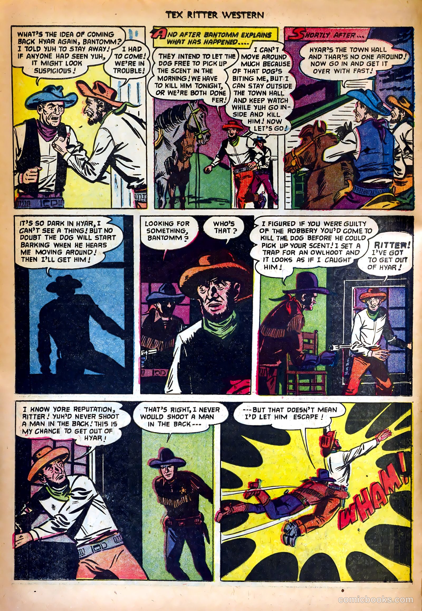 Tex Ritter Western #14 — page 10 of 36