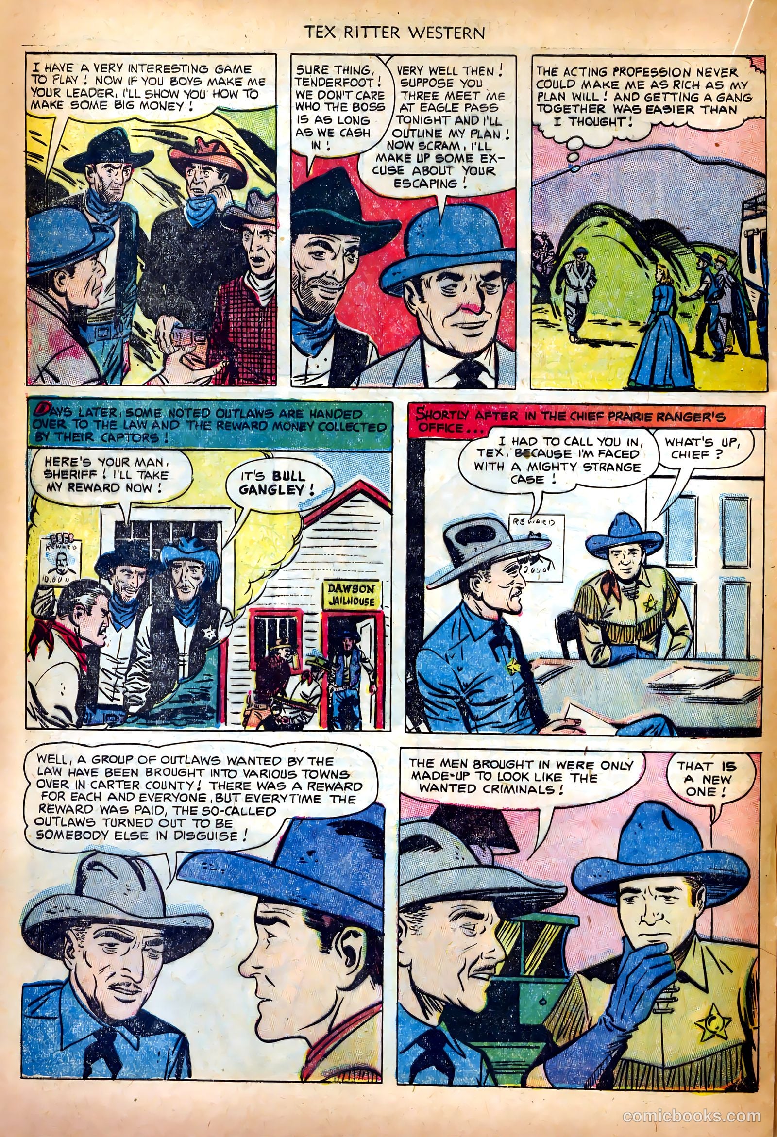 Tex Ritter Western #14 — page 20 of 36