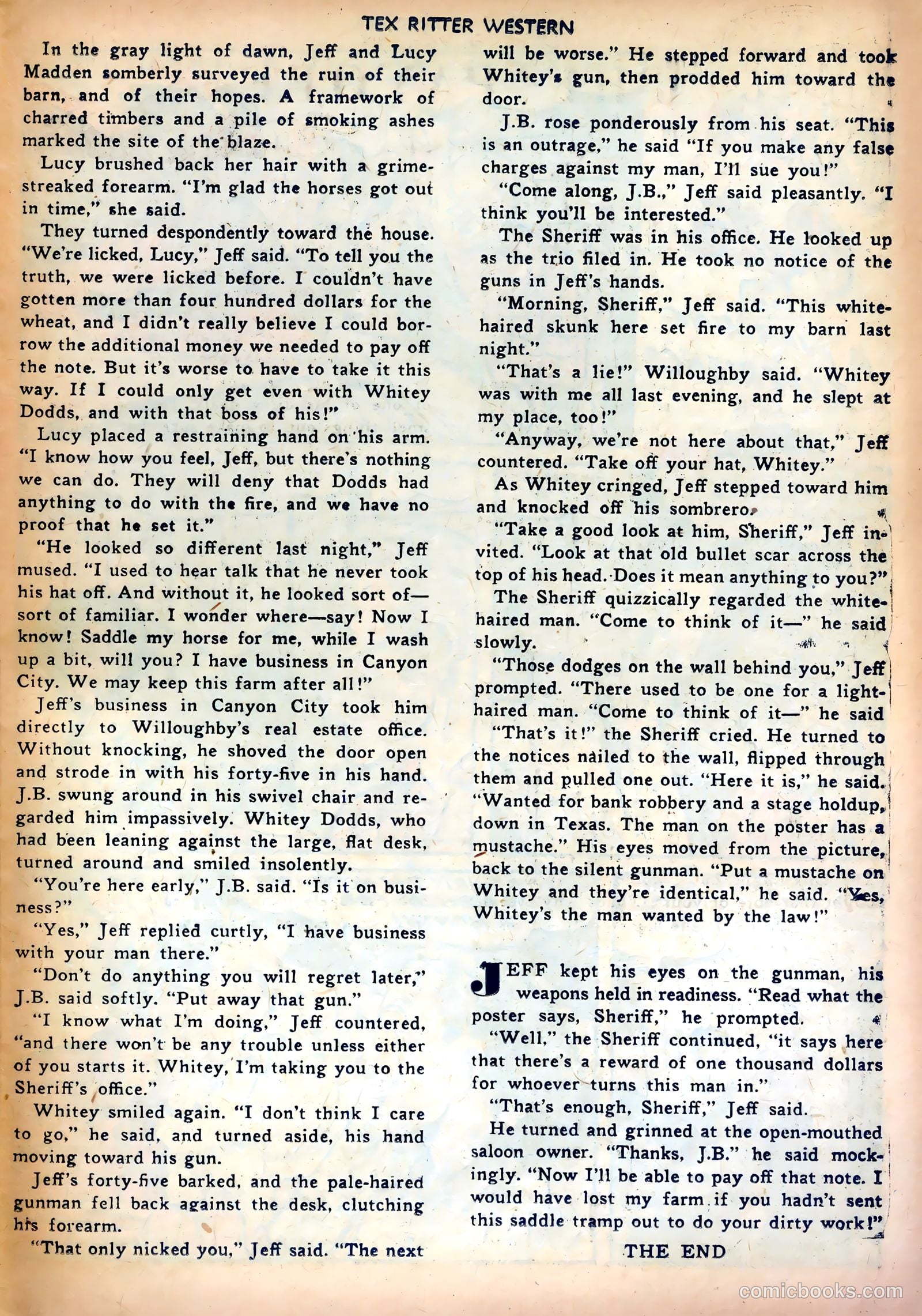 Tex Ritter Western #14 — page 27 of 36