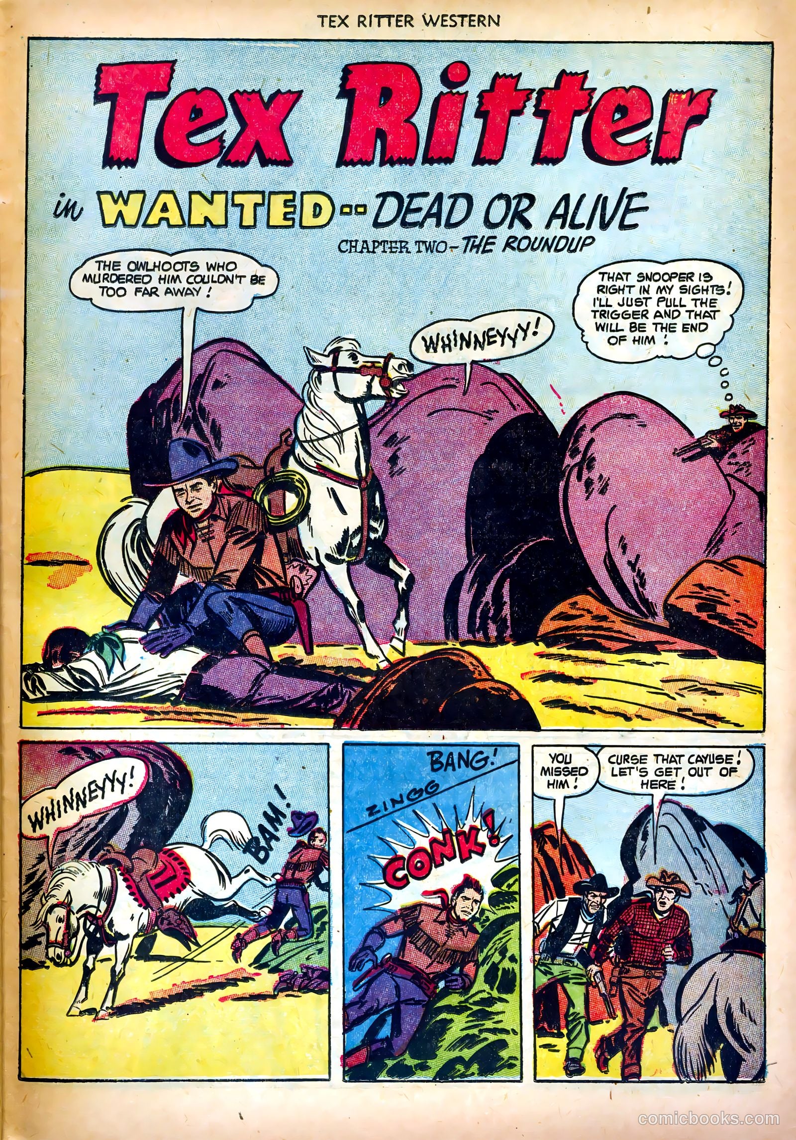 Tex Ritter Western #14 — page 29 of 36