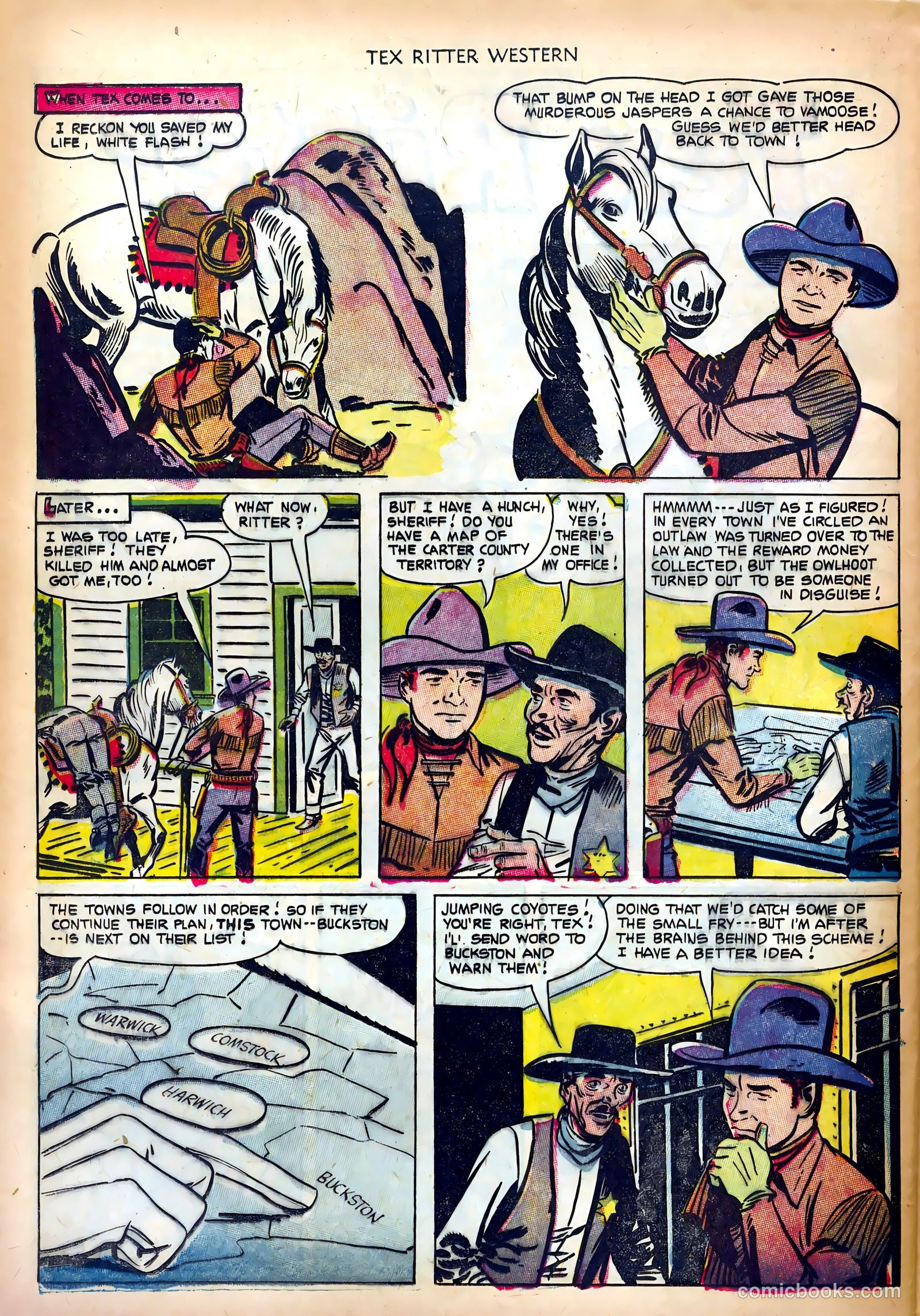 Tex Ritter Western #14 — page 30 of 36