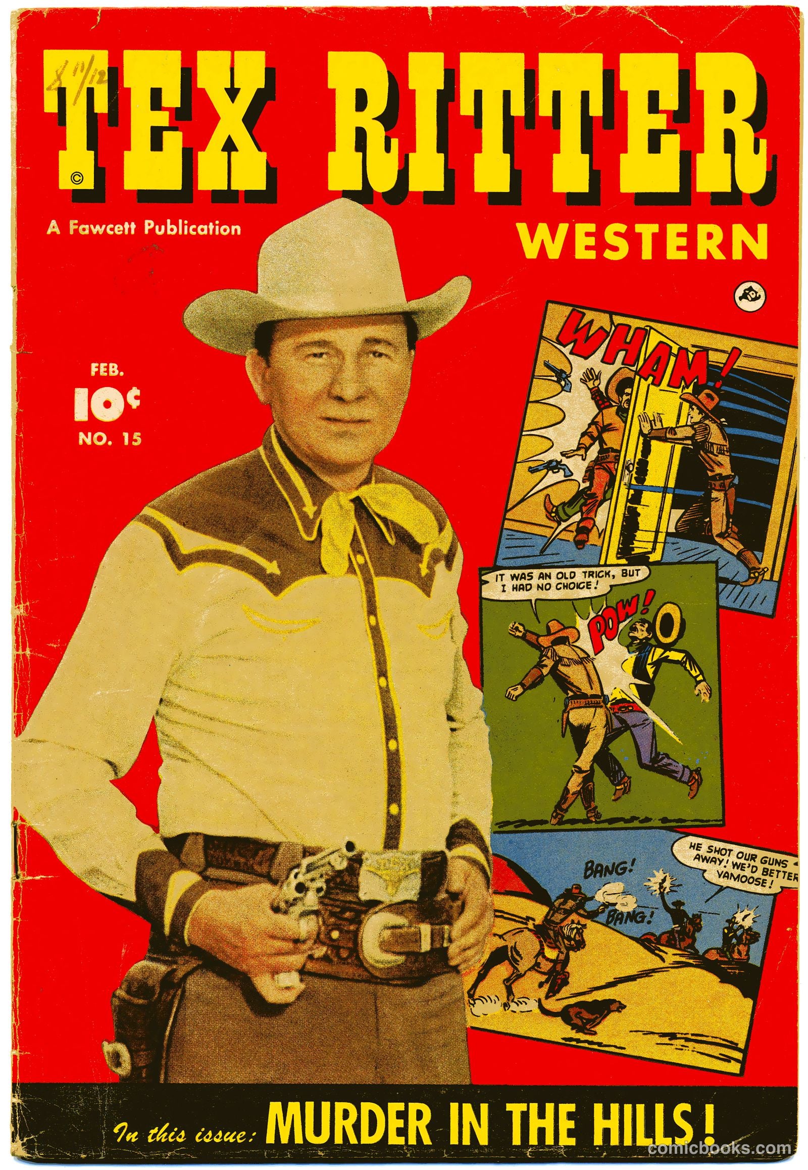 Tex Ritter Western #15 — page 1 of 36