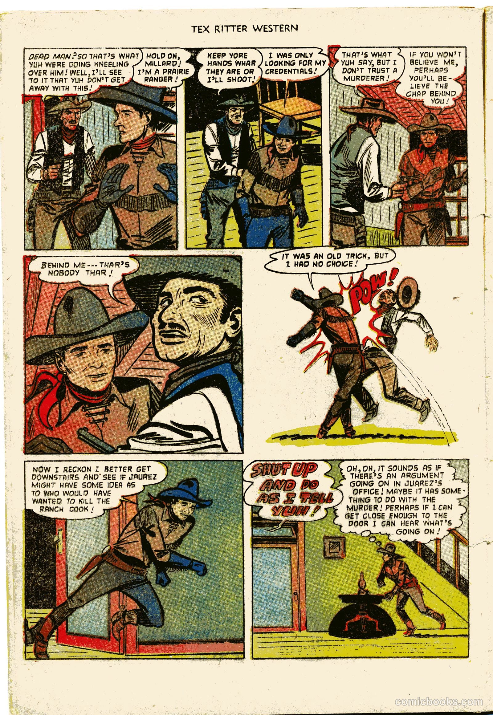 Tex Ritter Western #15 — page 6 of 36