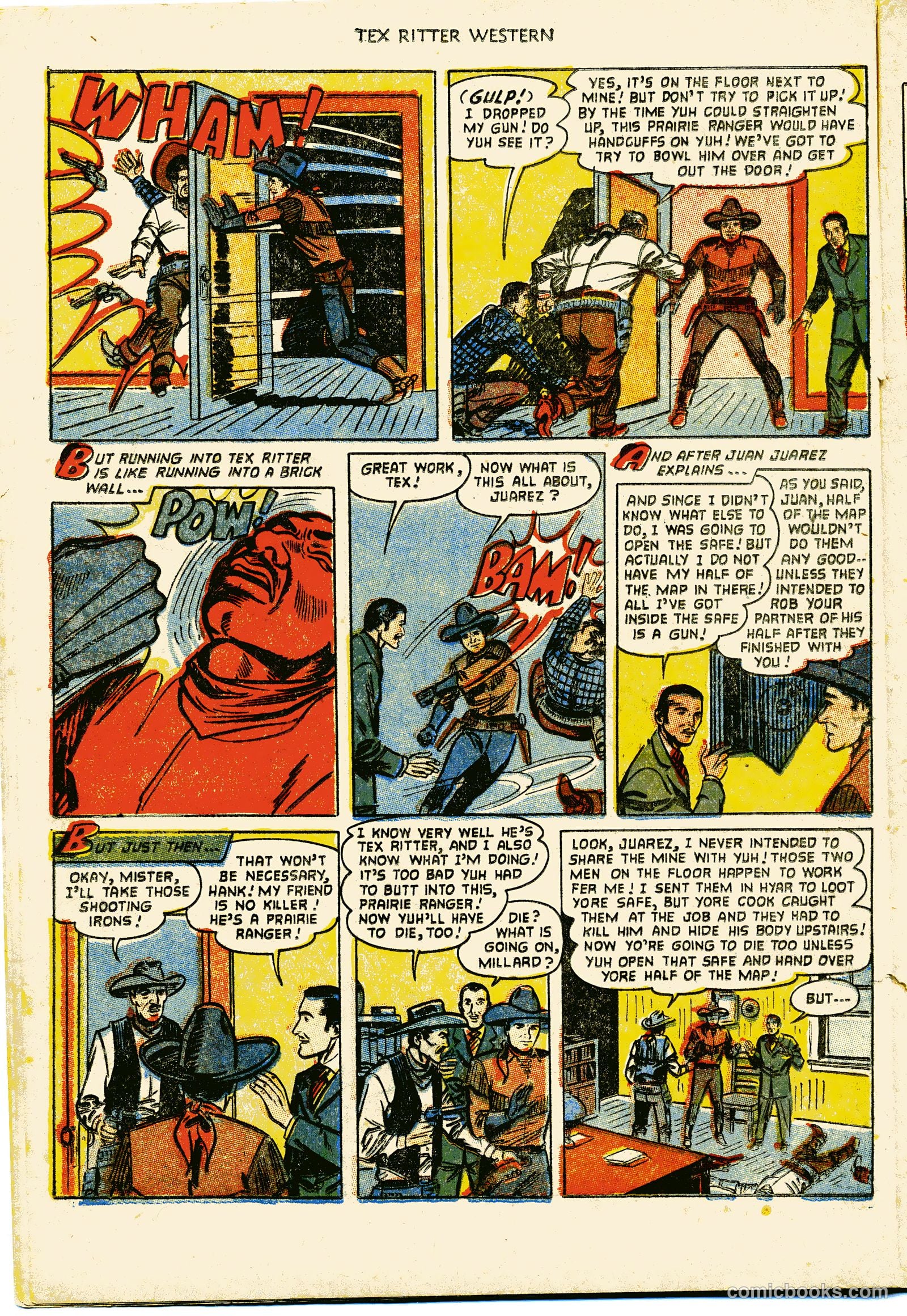 Tex Ritter Western #15 — page 8 of 36