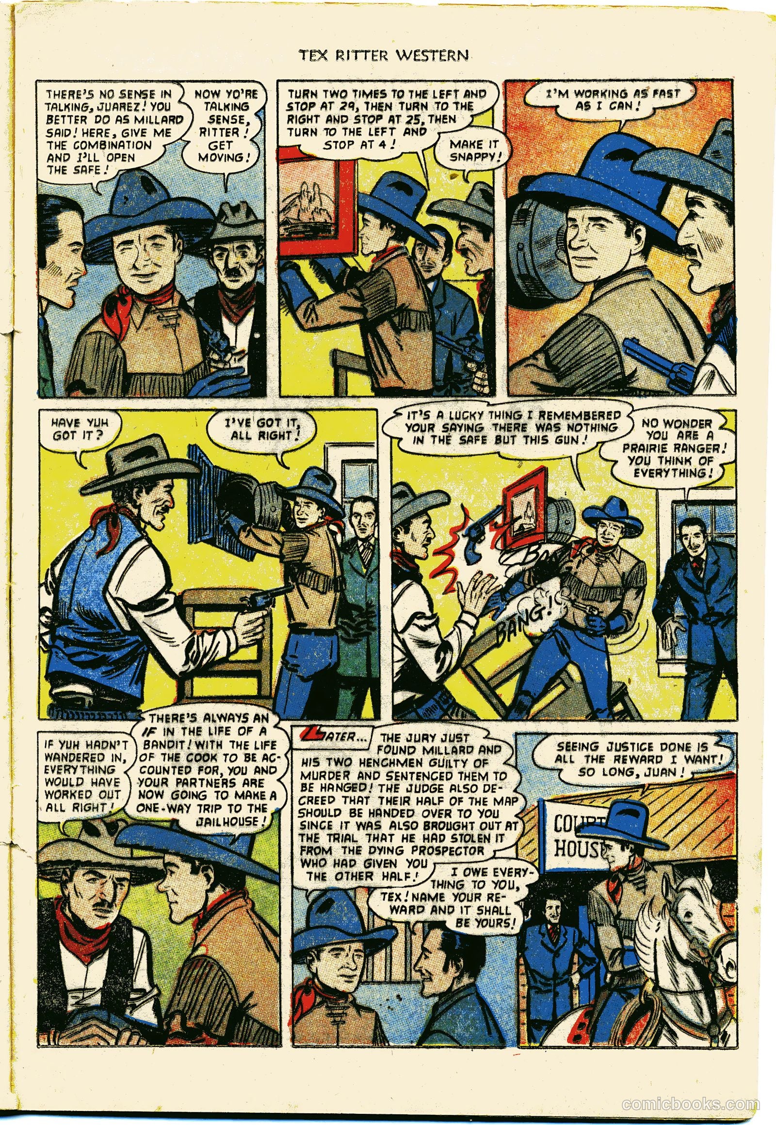 Tex Ritter Western #15 — page 9 of 36