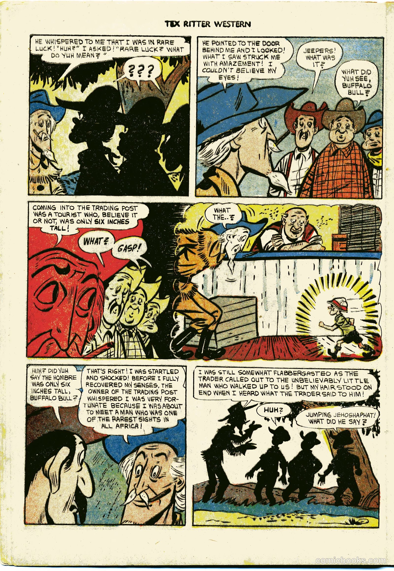 Tex Ritter Western #15 — page 12 of 36