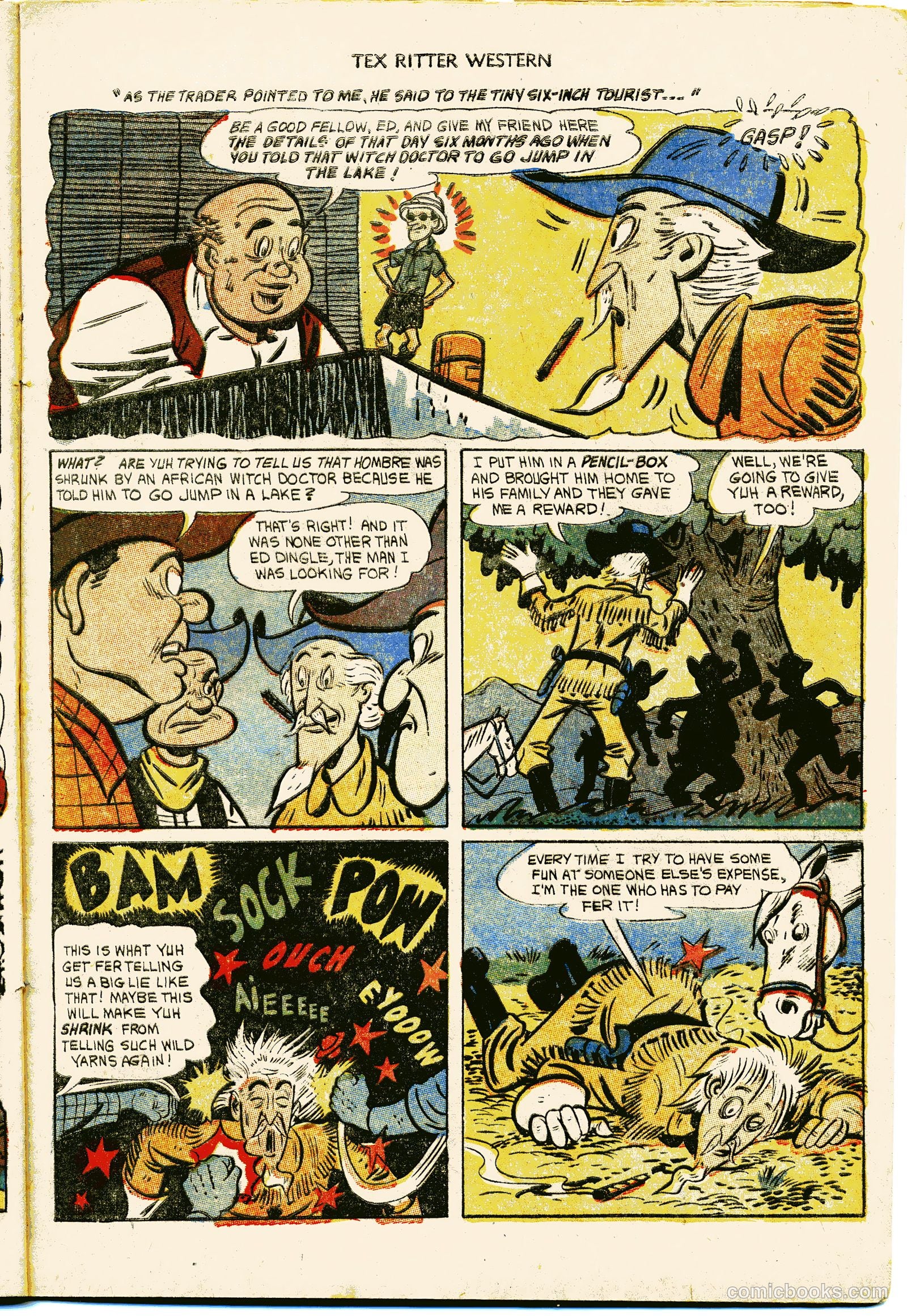 Tex Ritter Western #15 — page 13 of 36