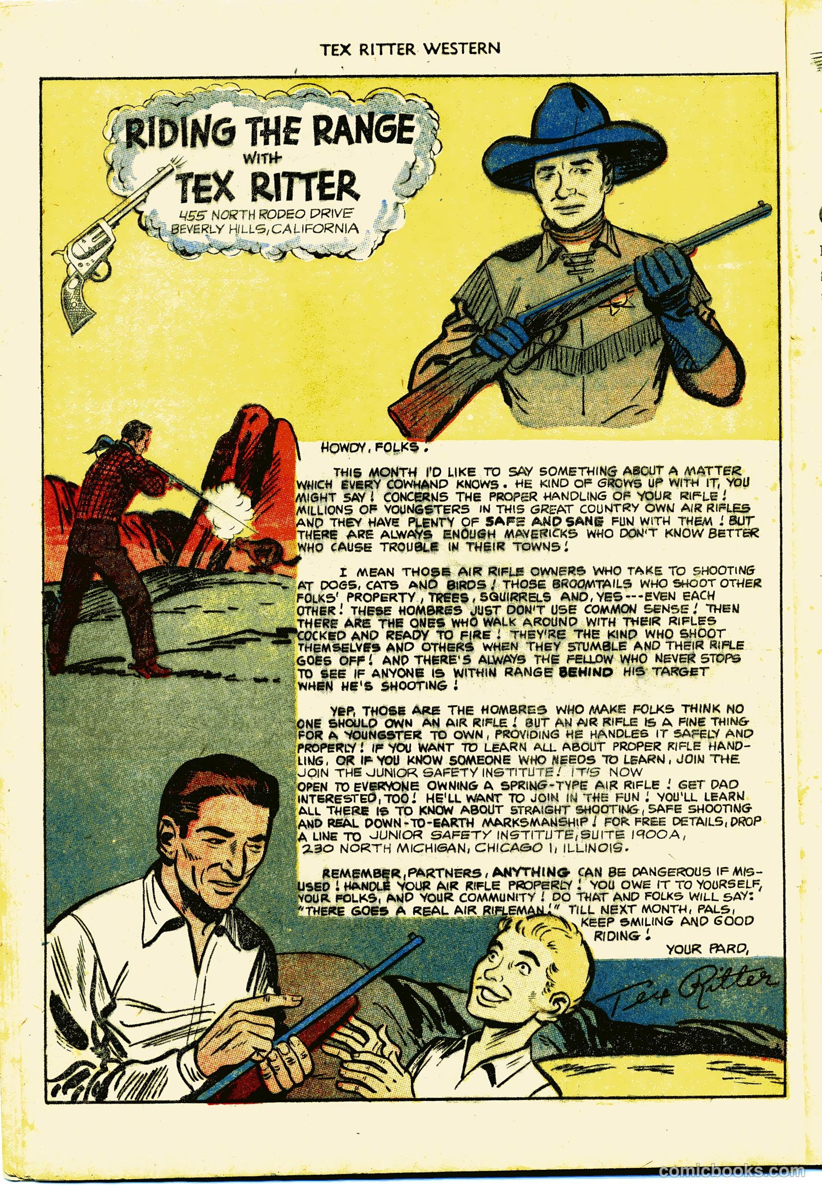 Tex Ritter Western #15 — page 14 of 36