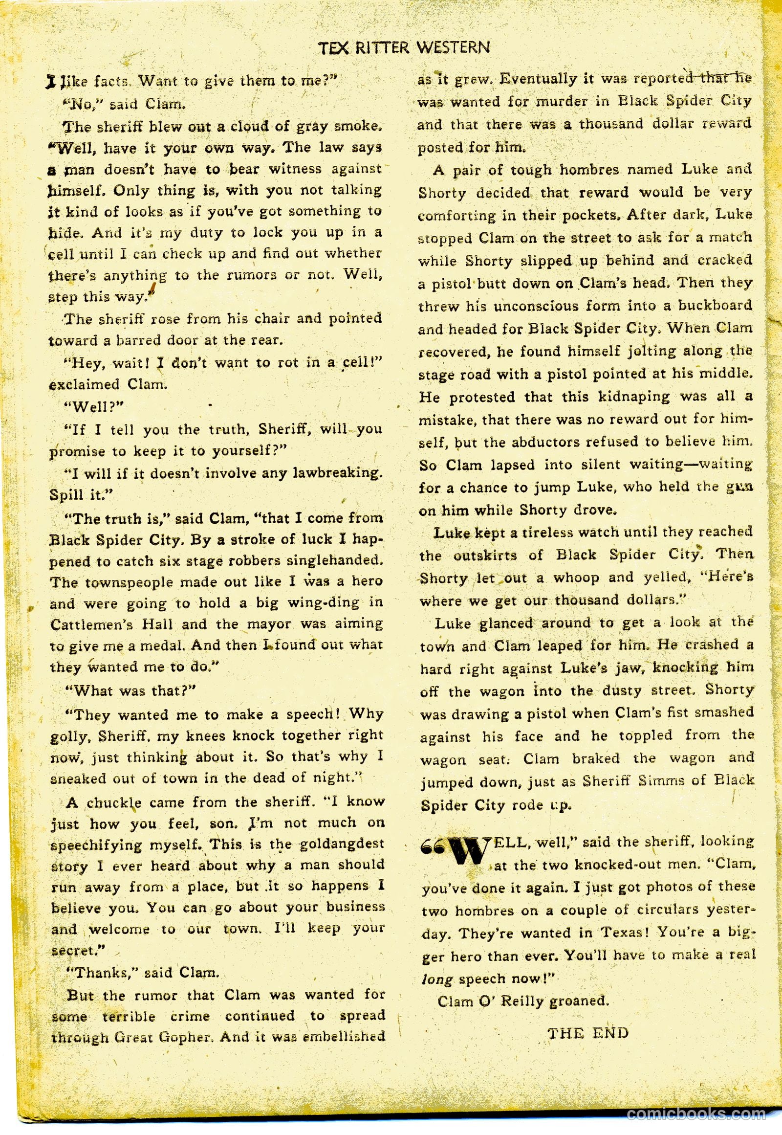 Tex Ritter Western #15 — page 16 of 36