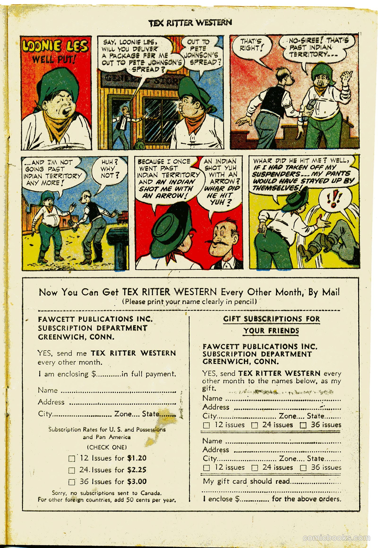 Tex Ritter Western #15 — page 17 of 36