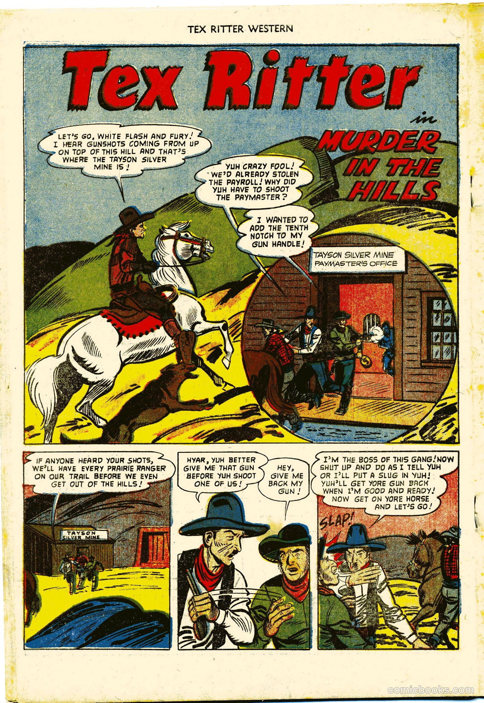 Tex Ritter Western #15 — page 18 of 36