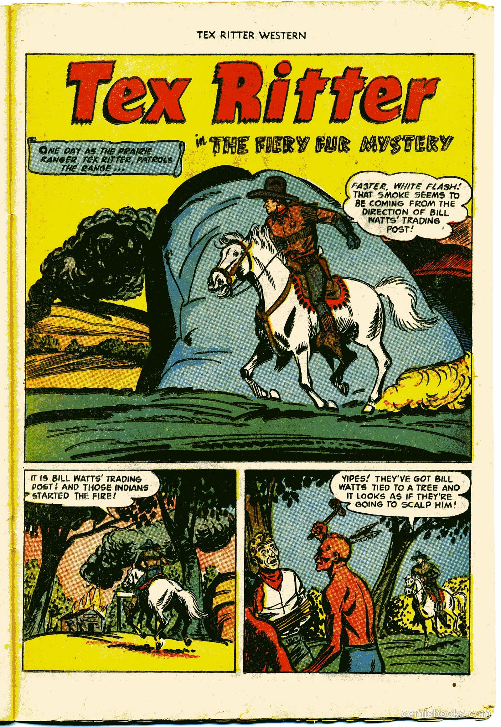 Tex Ritter Western #15 — page 27 of 36
