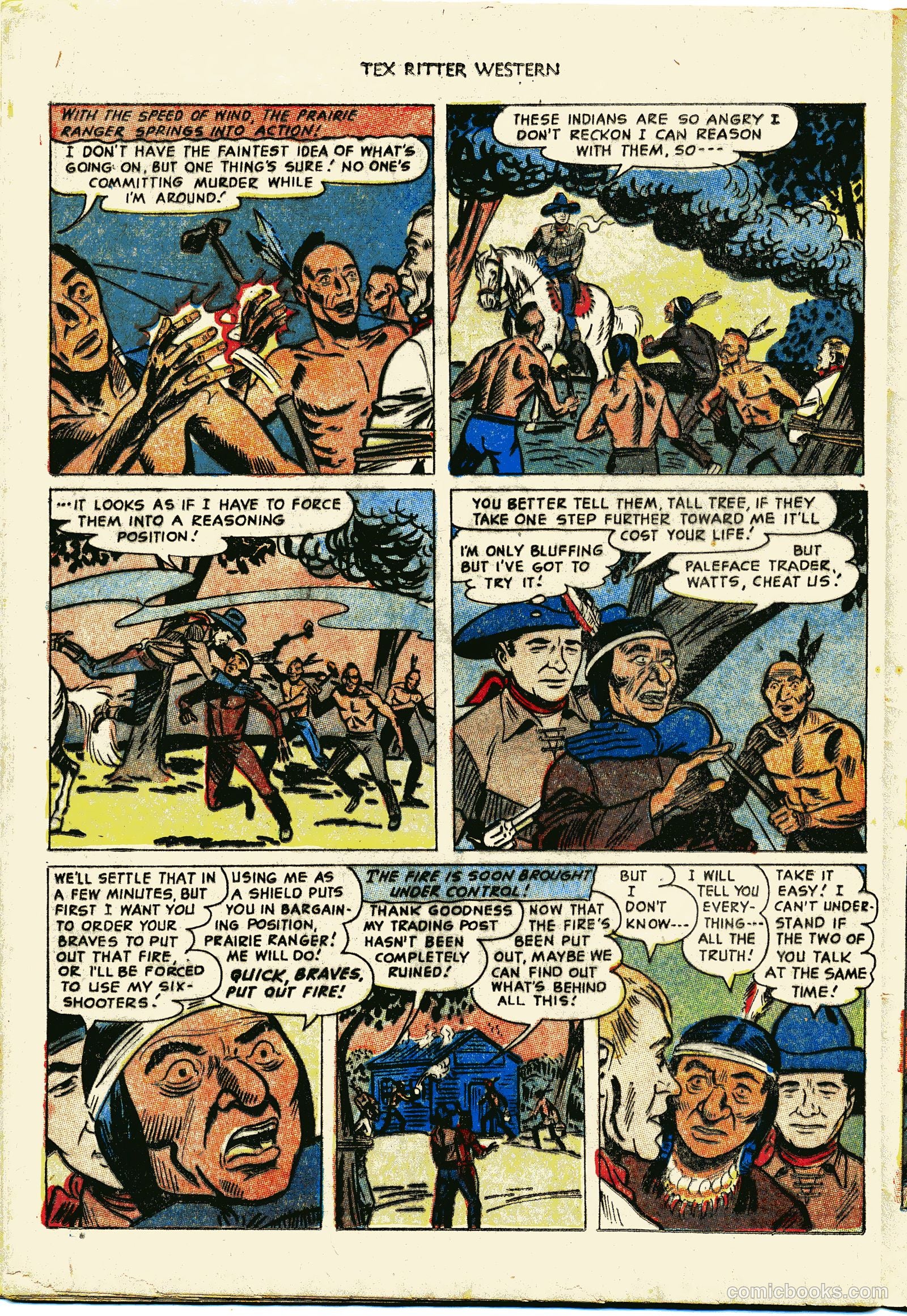 Tex Ritter Western #15 — page 28 of 36