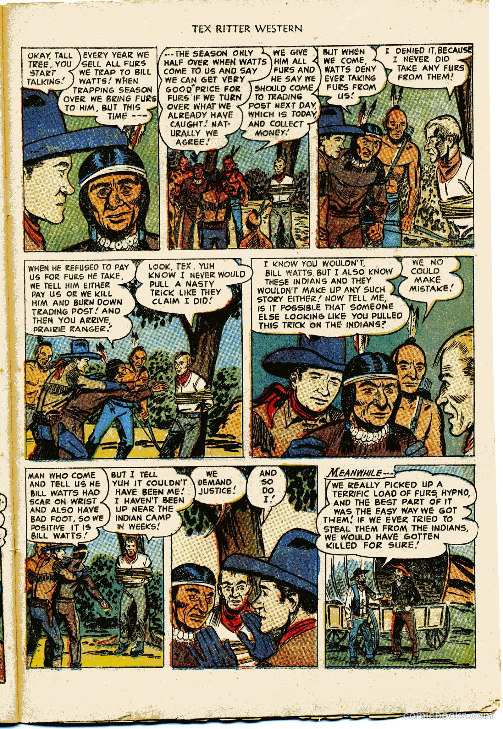 Tex Ritter Western #15 — page 29 of 36