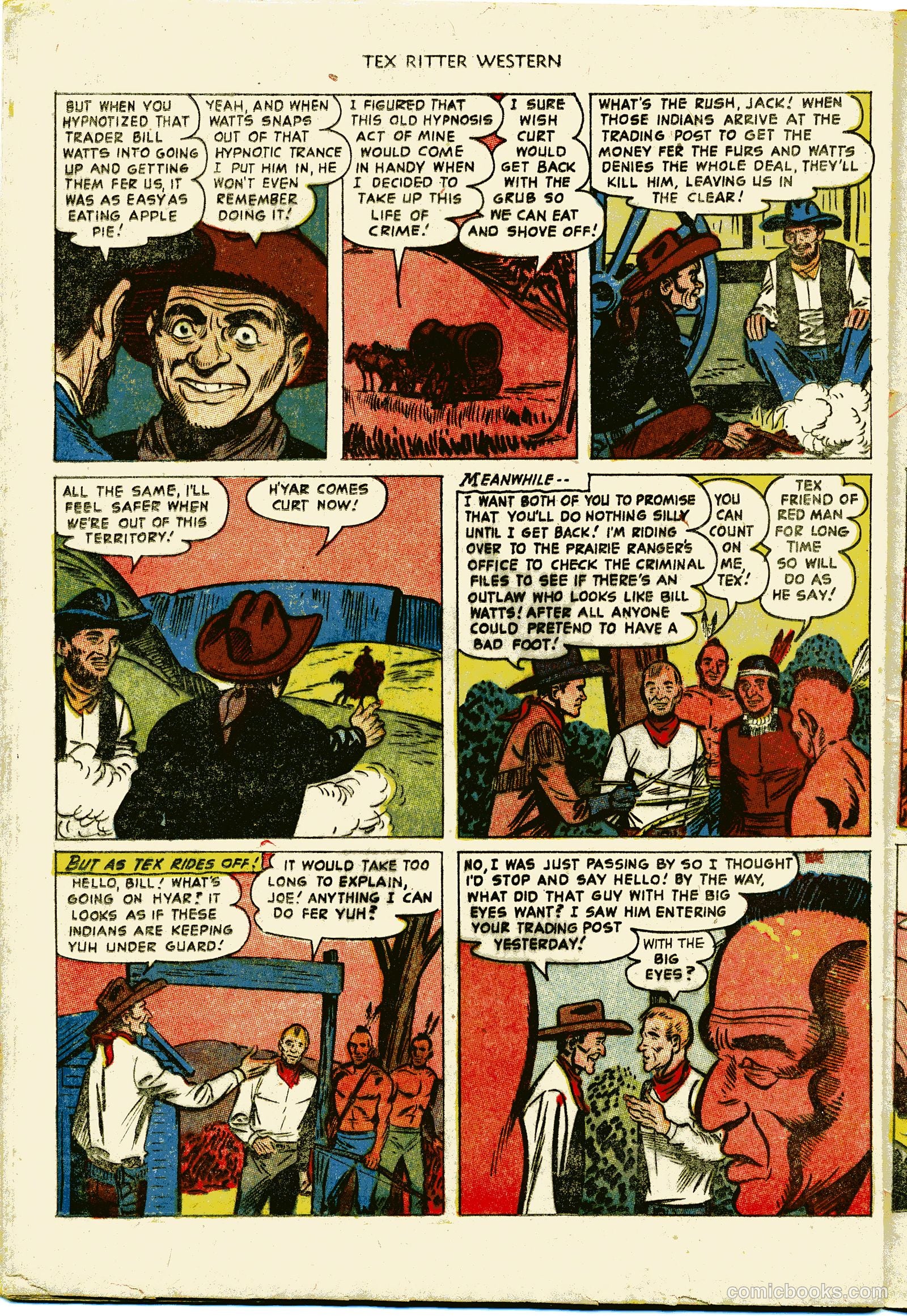 Tex Ritter Western #15 — page 30 of 36