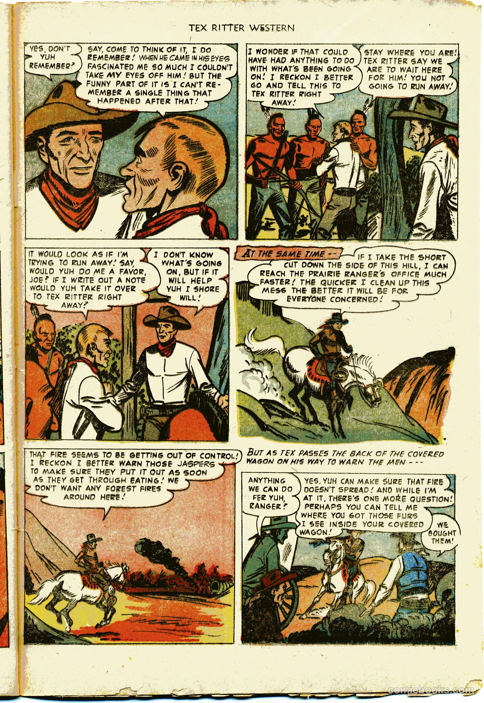 Tex Ritter Western #15 — page 31 of 36
