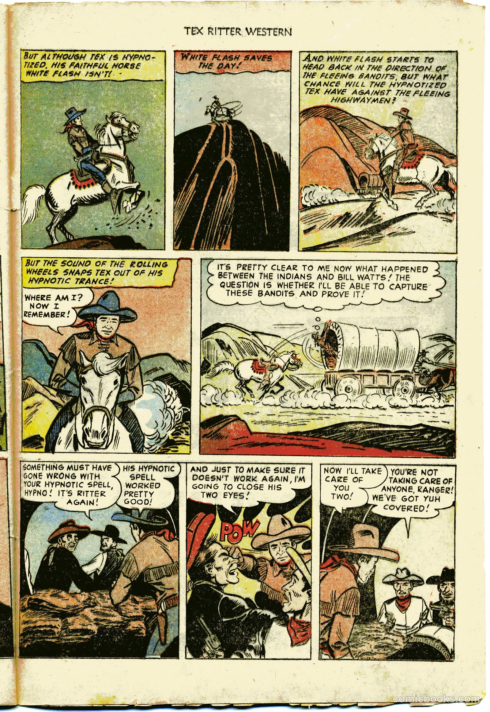 Tex Ritter Western #15 — page 33 of 36
