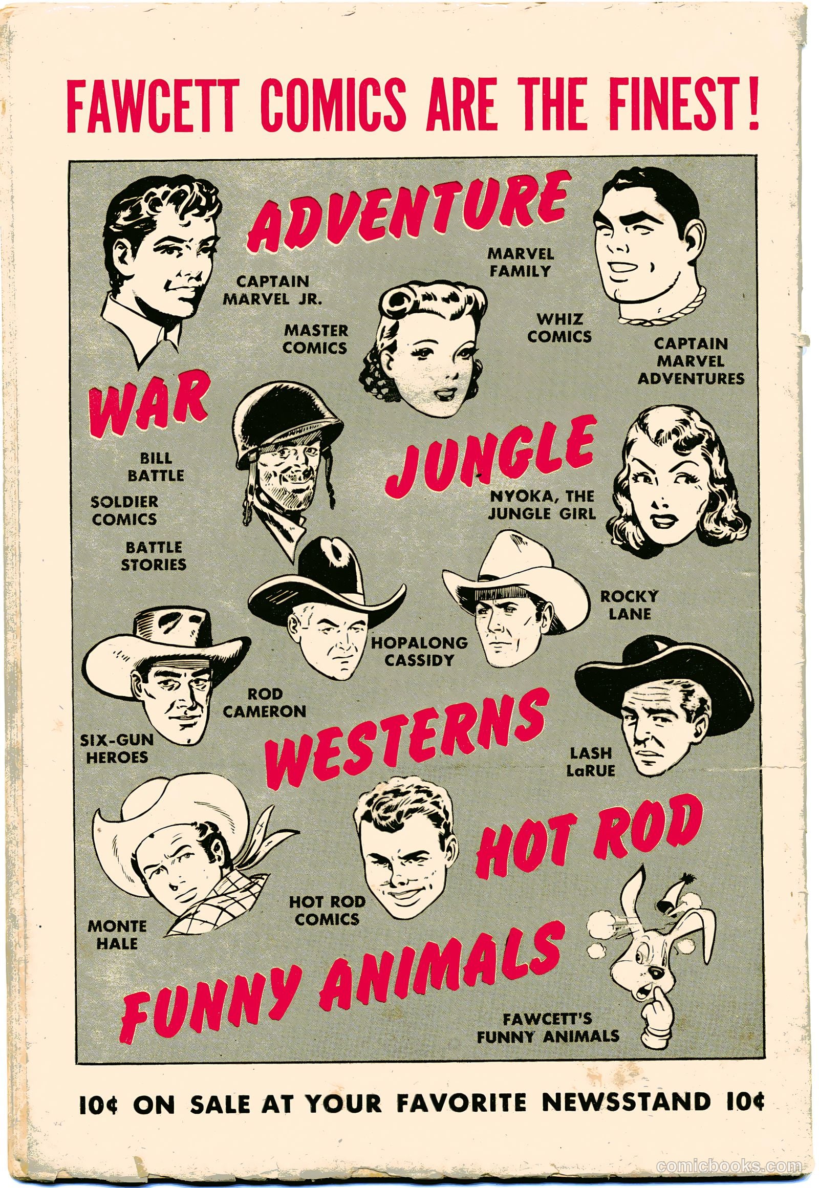 Tex Ritter Western #15 — page 36 of 36