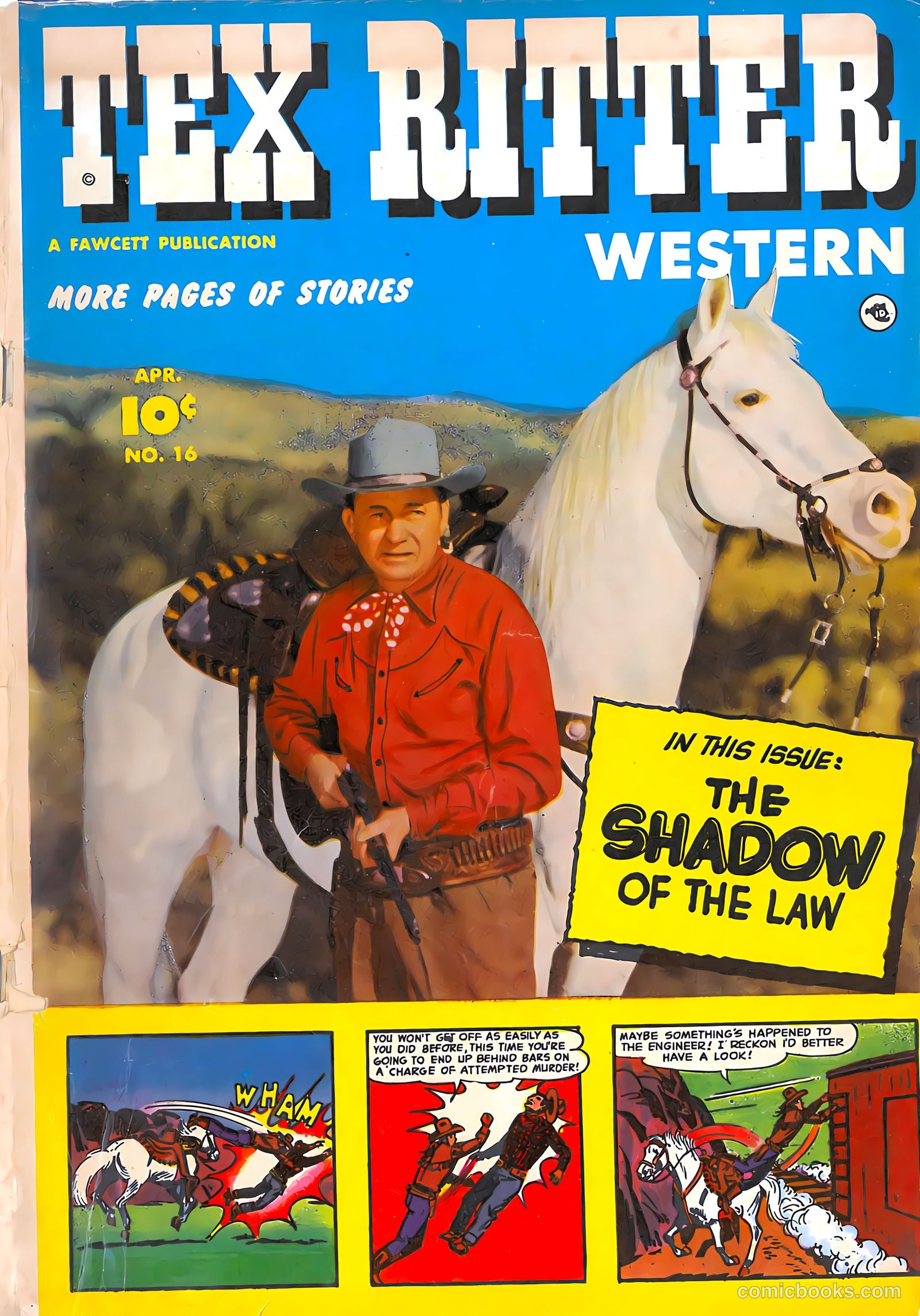 Tex Ritter Western #16 — page 1 of 36