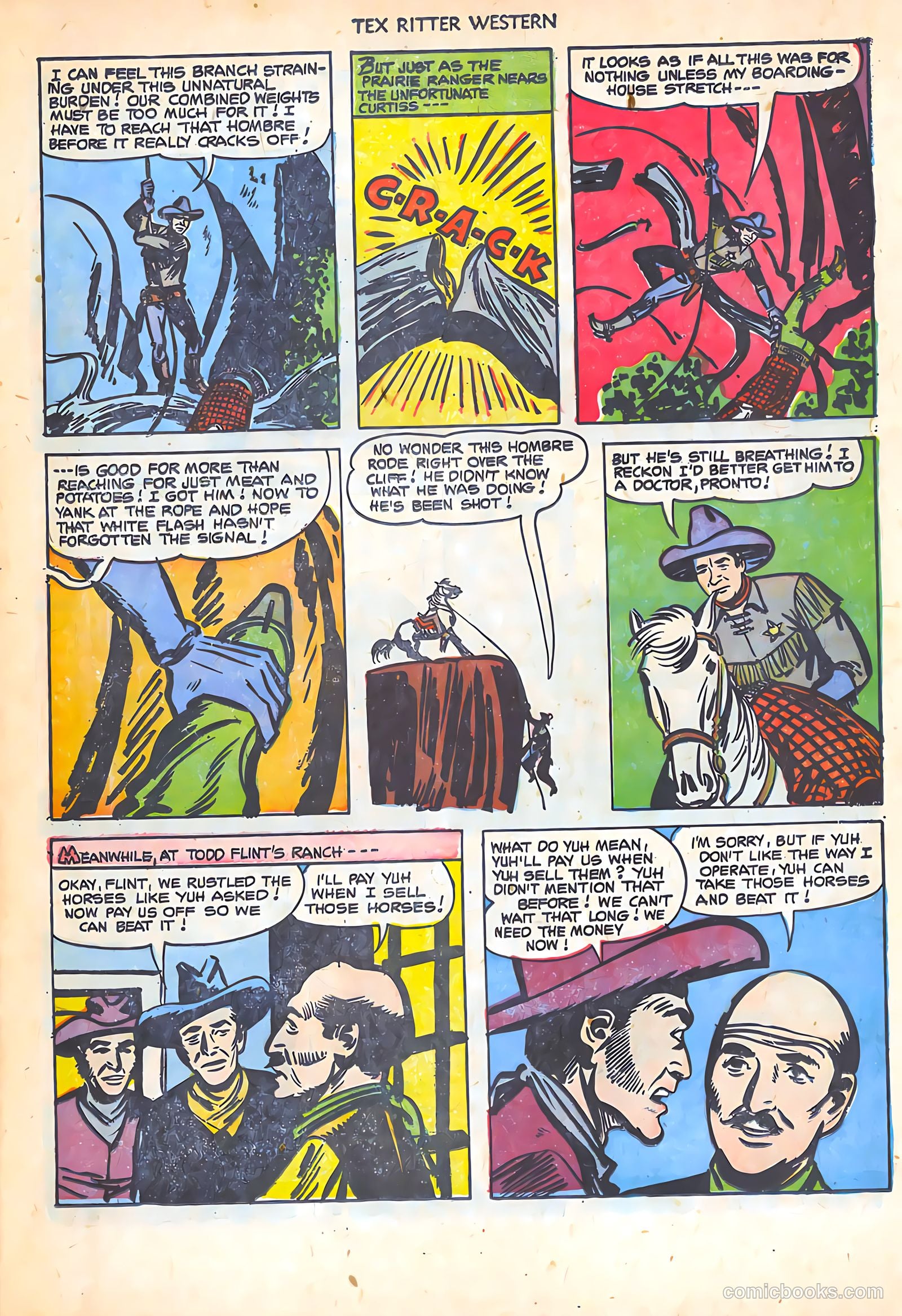 Tex Ritter Western #16 — page 5 of 36