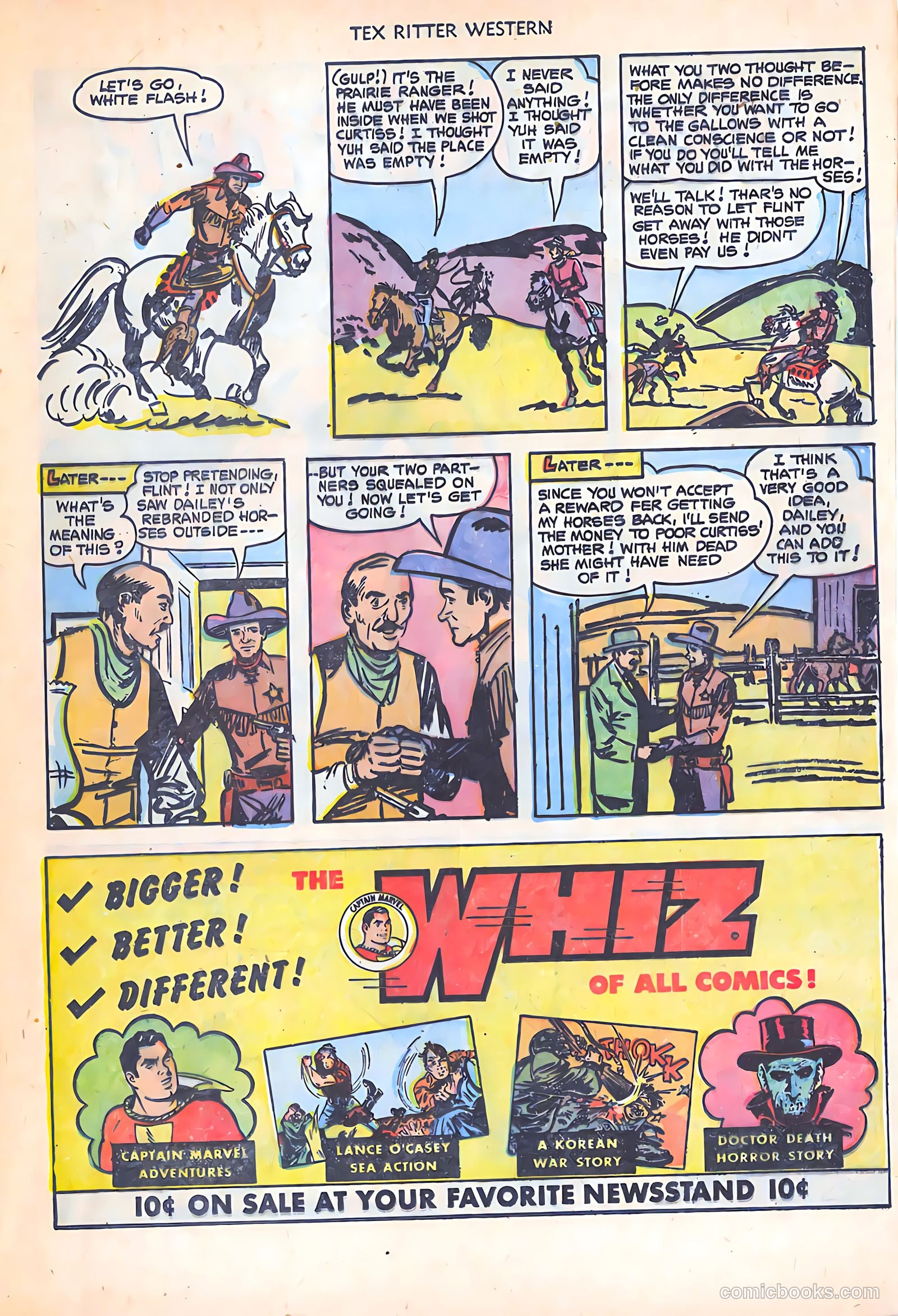 Tex Ritter Western #16 — page 9 of 36