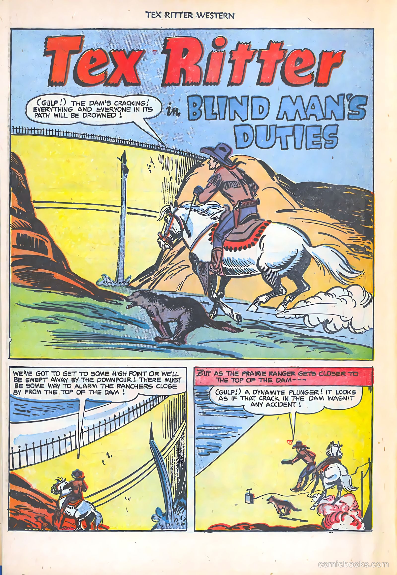 Tex Ritter Western #16 — page 10 of 36