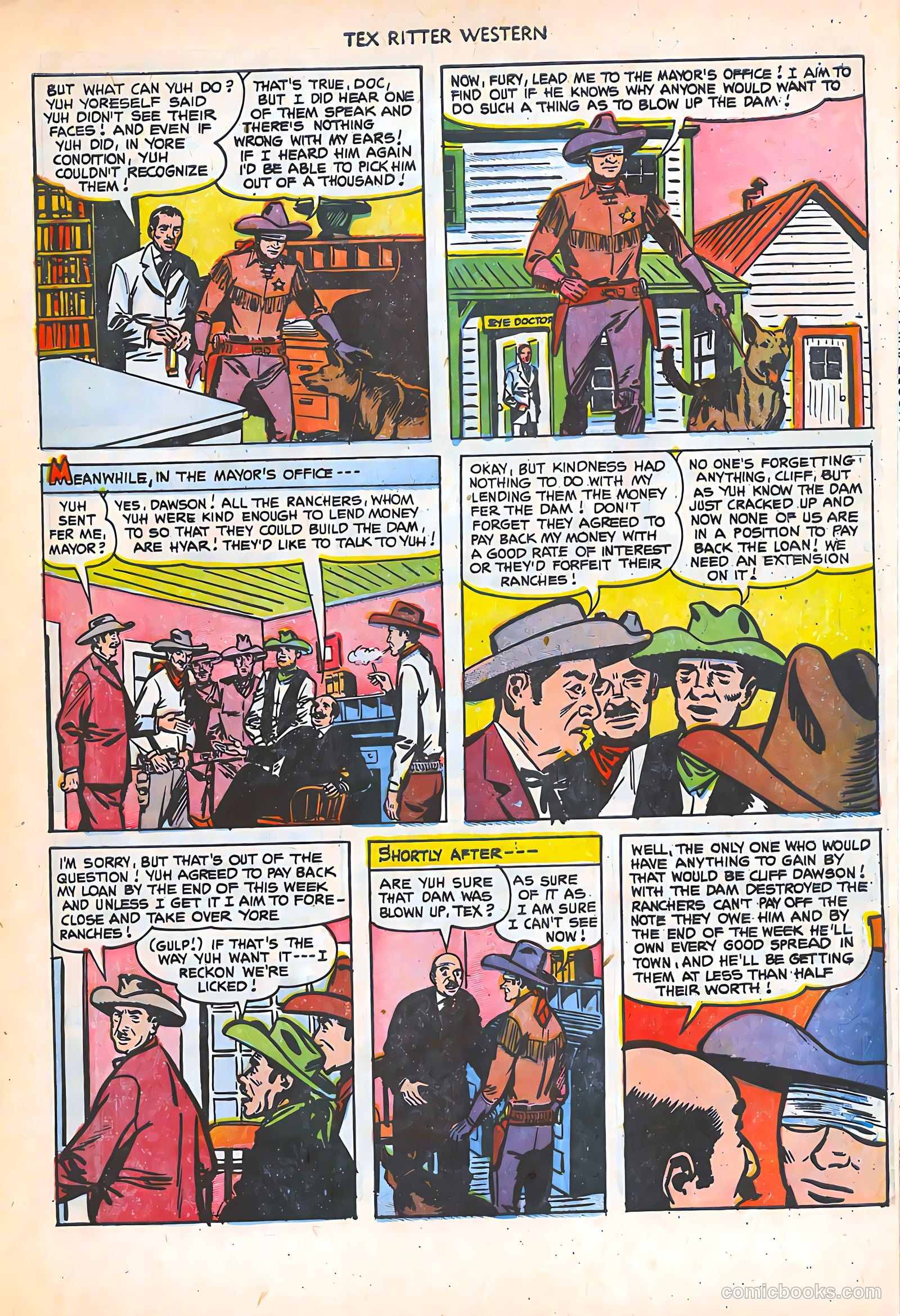 Tex Ritter Western #16 — page 13 of 36