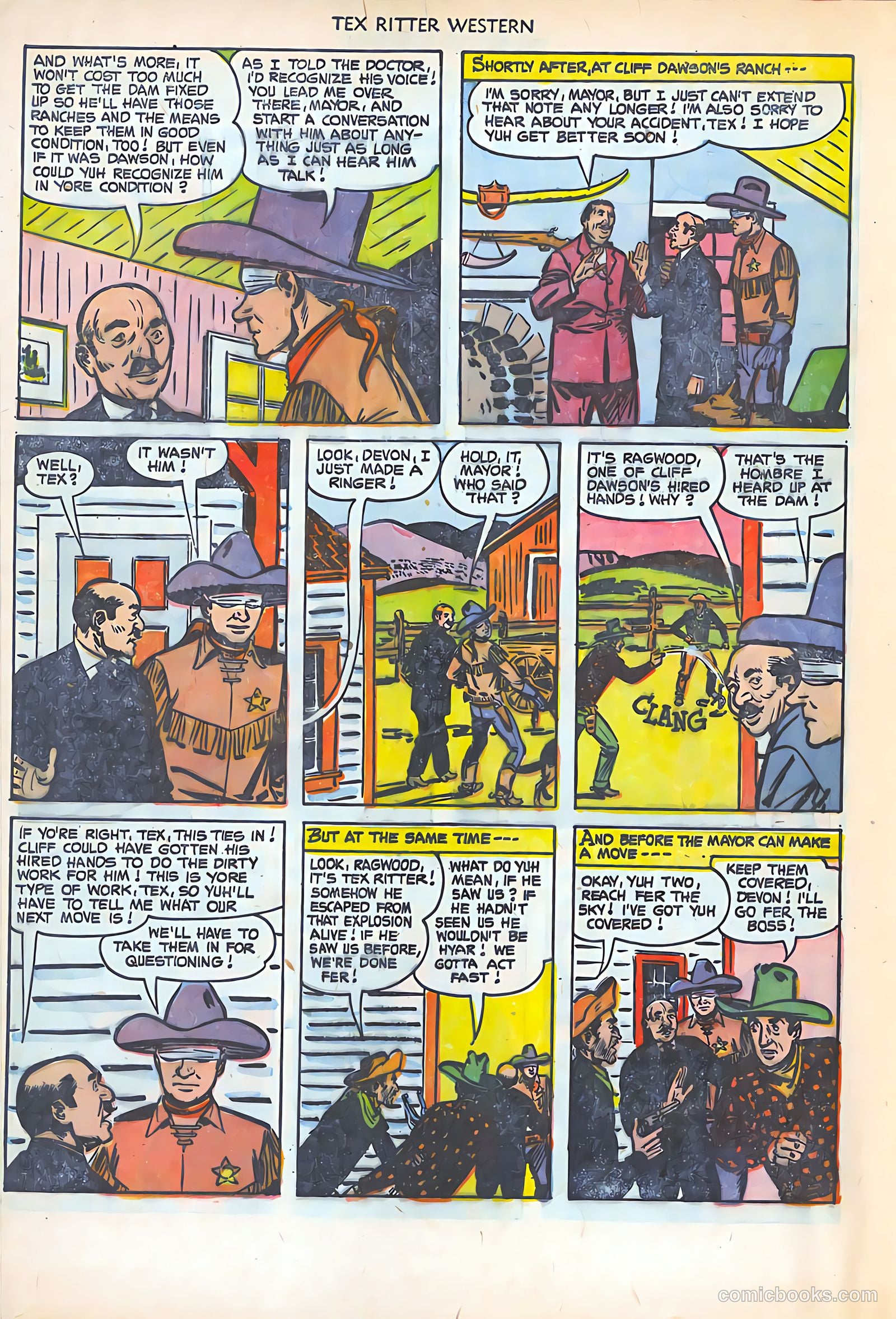 Tex Ritter Western #16 — page 14 of 36