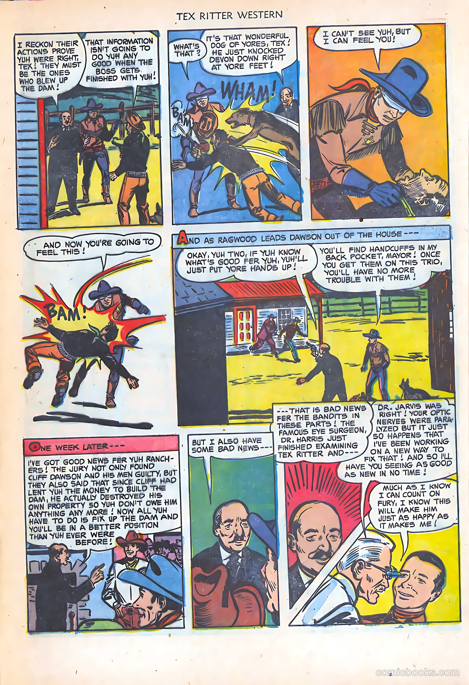 Tex Ritter Western #16 — page 15 of 36