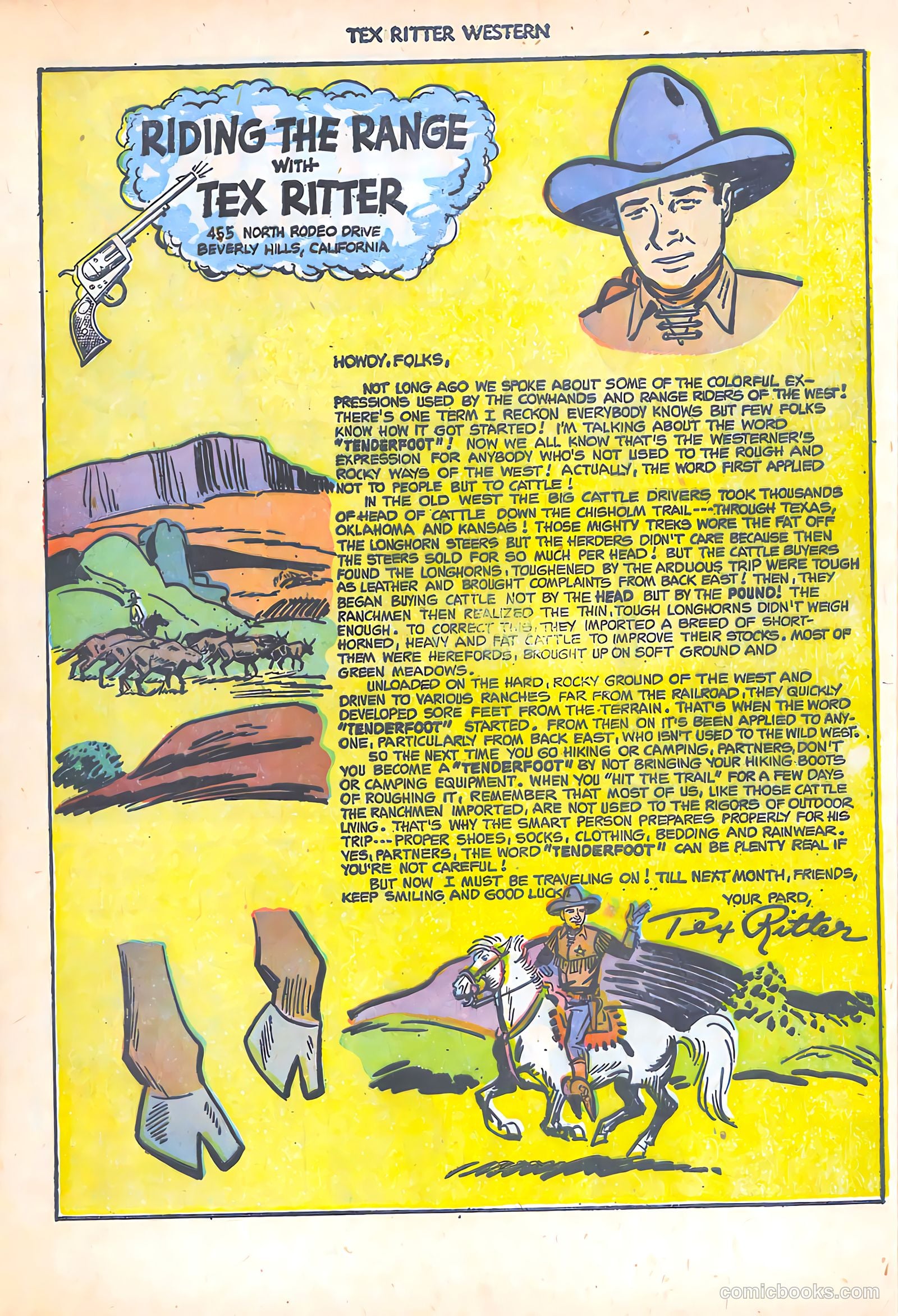 Tex Ritter Western #16 — page 17 of 36