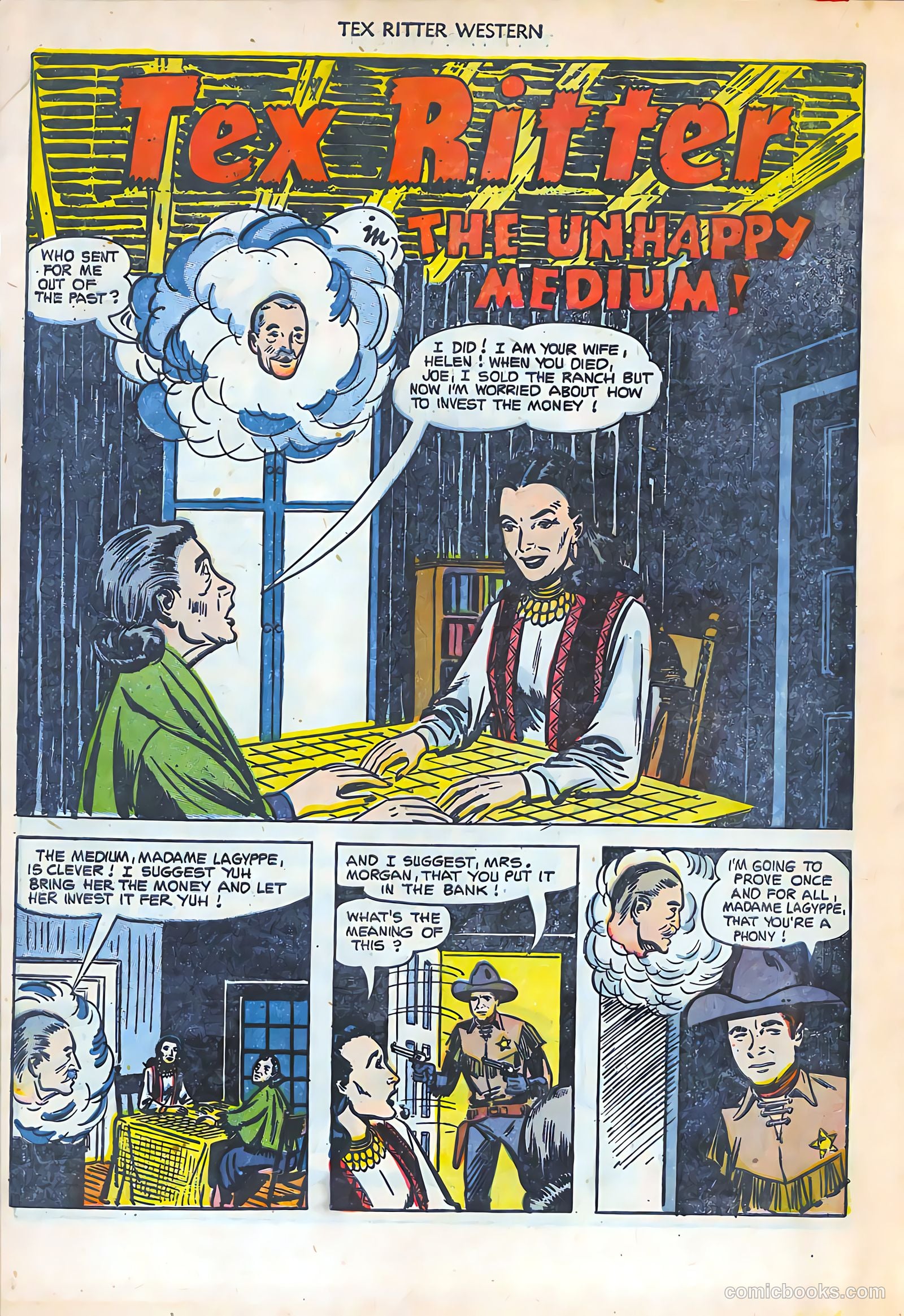 Tex Ritter Western #16 — page 18 of 36