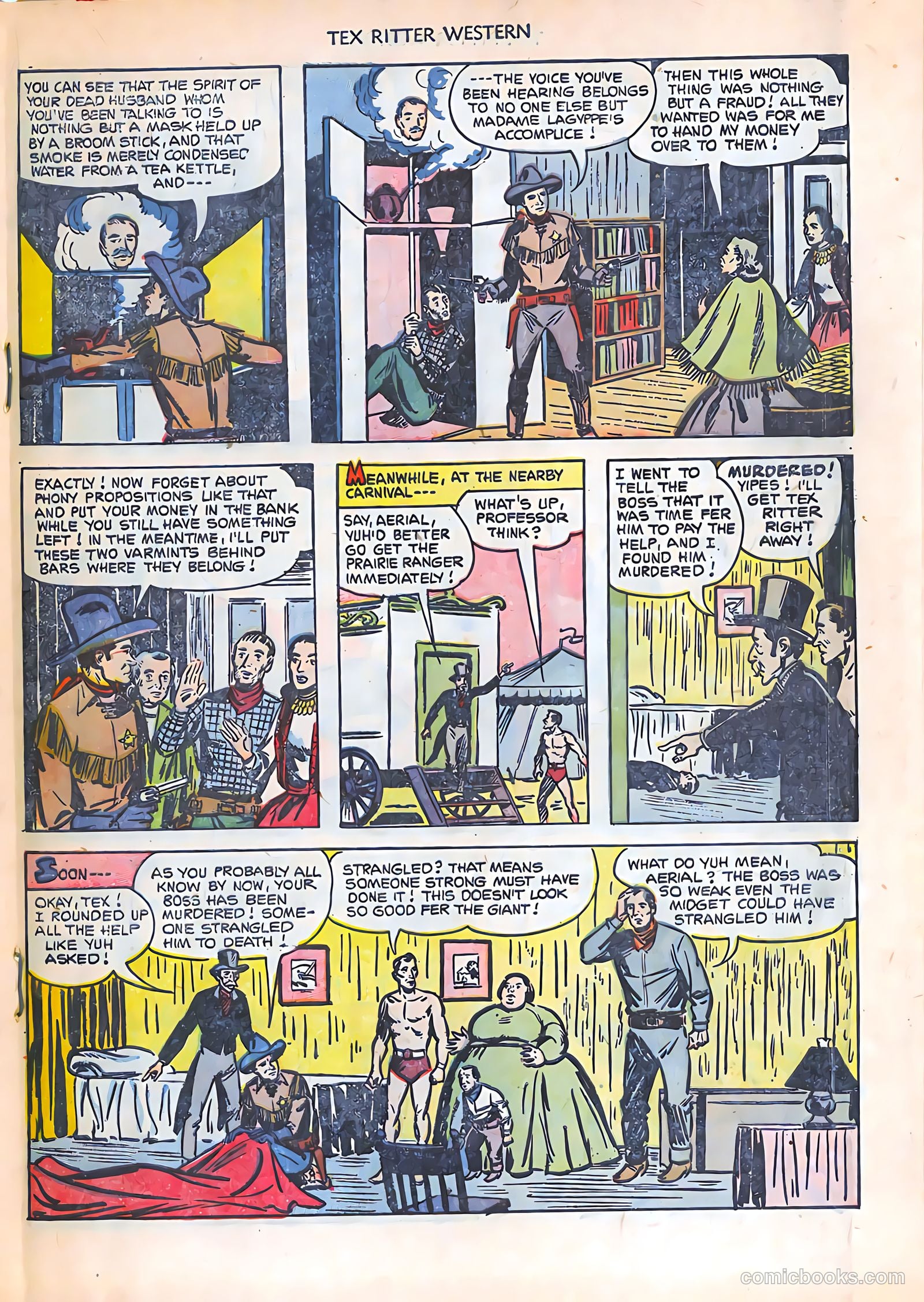 Tex Ritter Western #16 — page 19 of 36