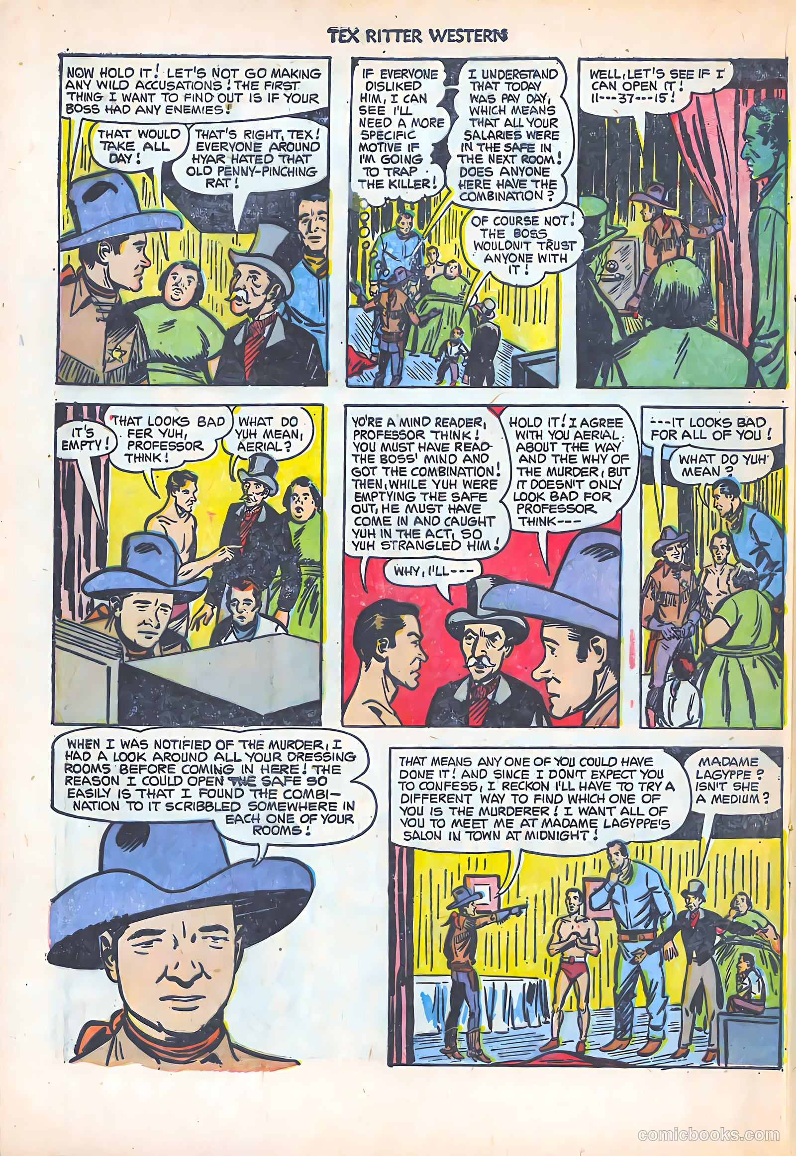 Tex Ritter Western #16 — page 20 of 36